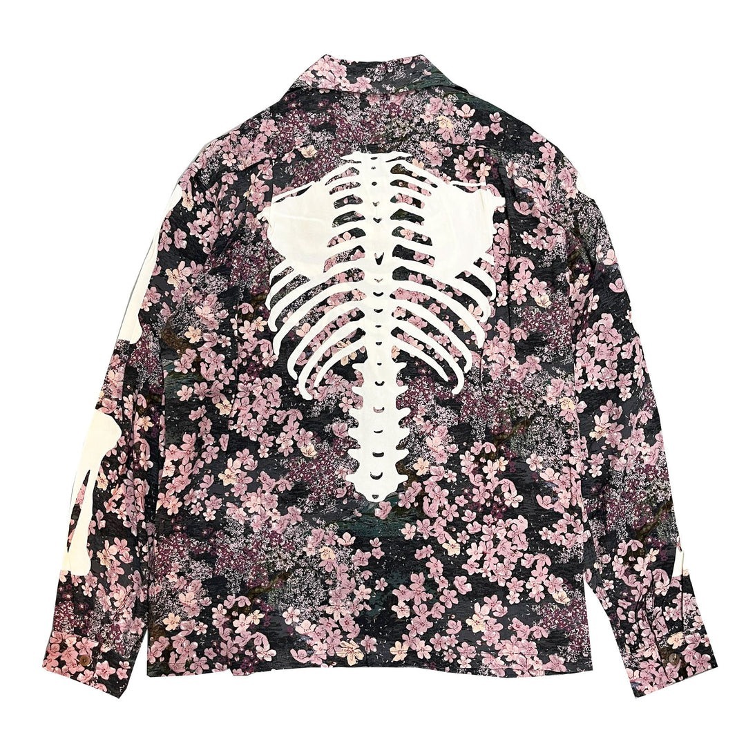 2025SS KAPITAL BONEpt 櫻花 骨頭 長袖 襯衫 店鋪限定款 2色 K2503LS050