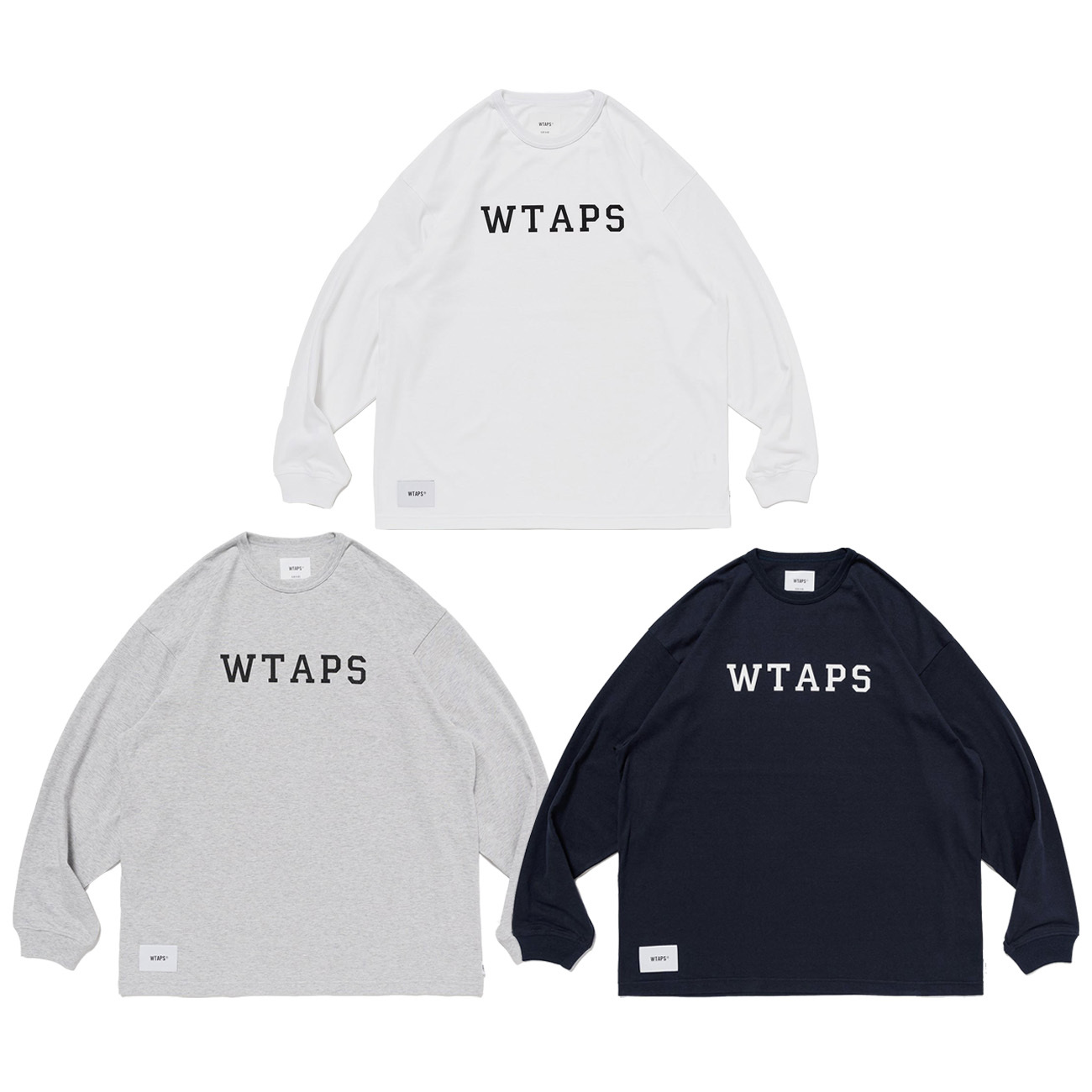 2025SS WTAPS ACADEMY / LS / CTPL Logo 長T 251ATDT-CSM18