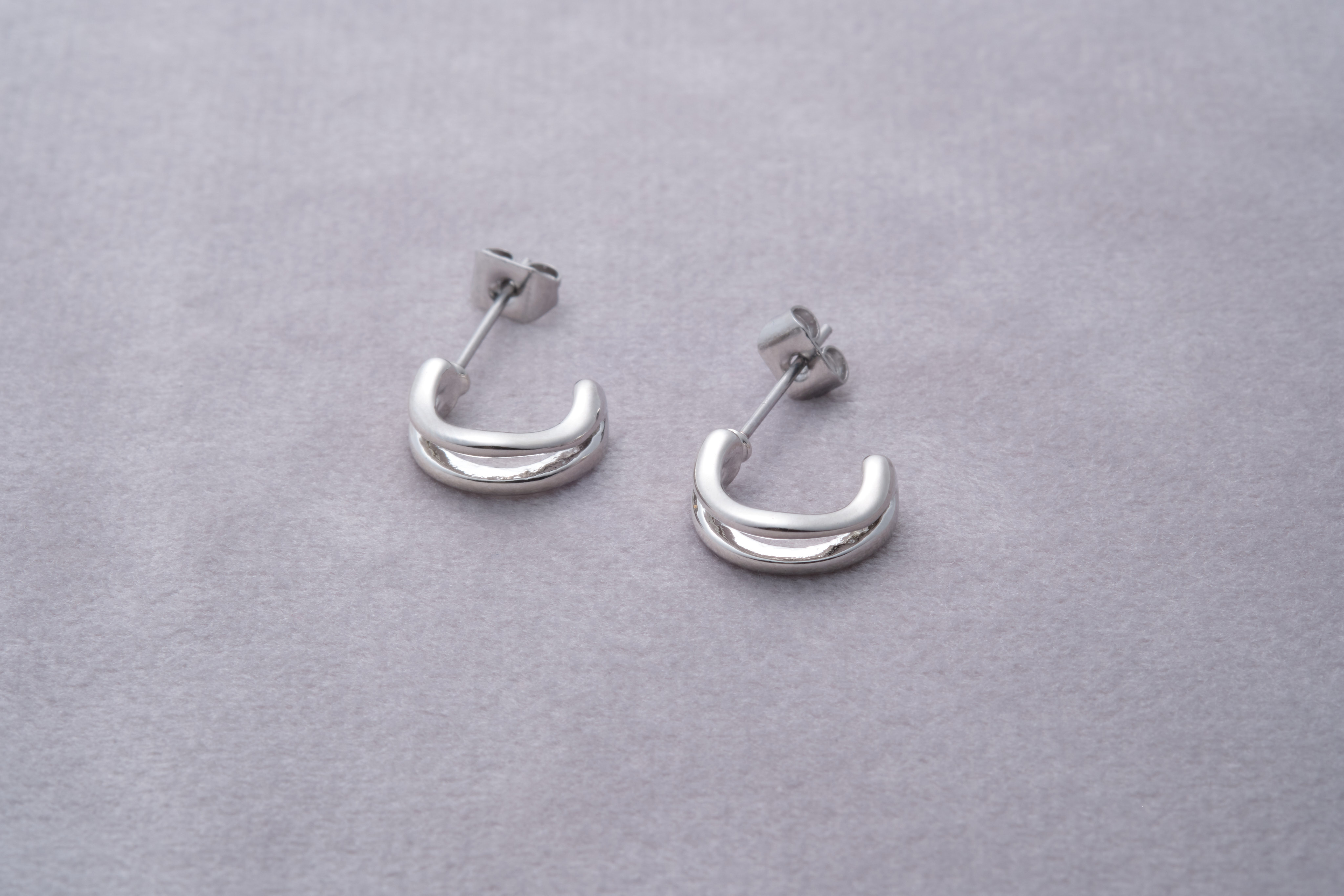 [toki.Tokyo] 醫療鋼耳針 | 銀色 | NO.182