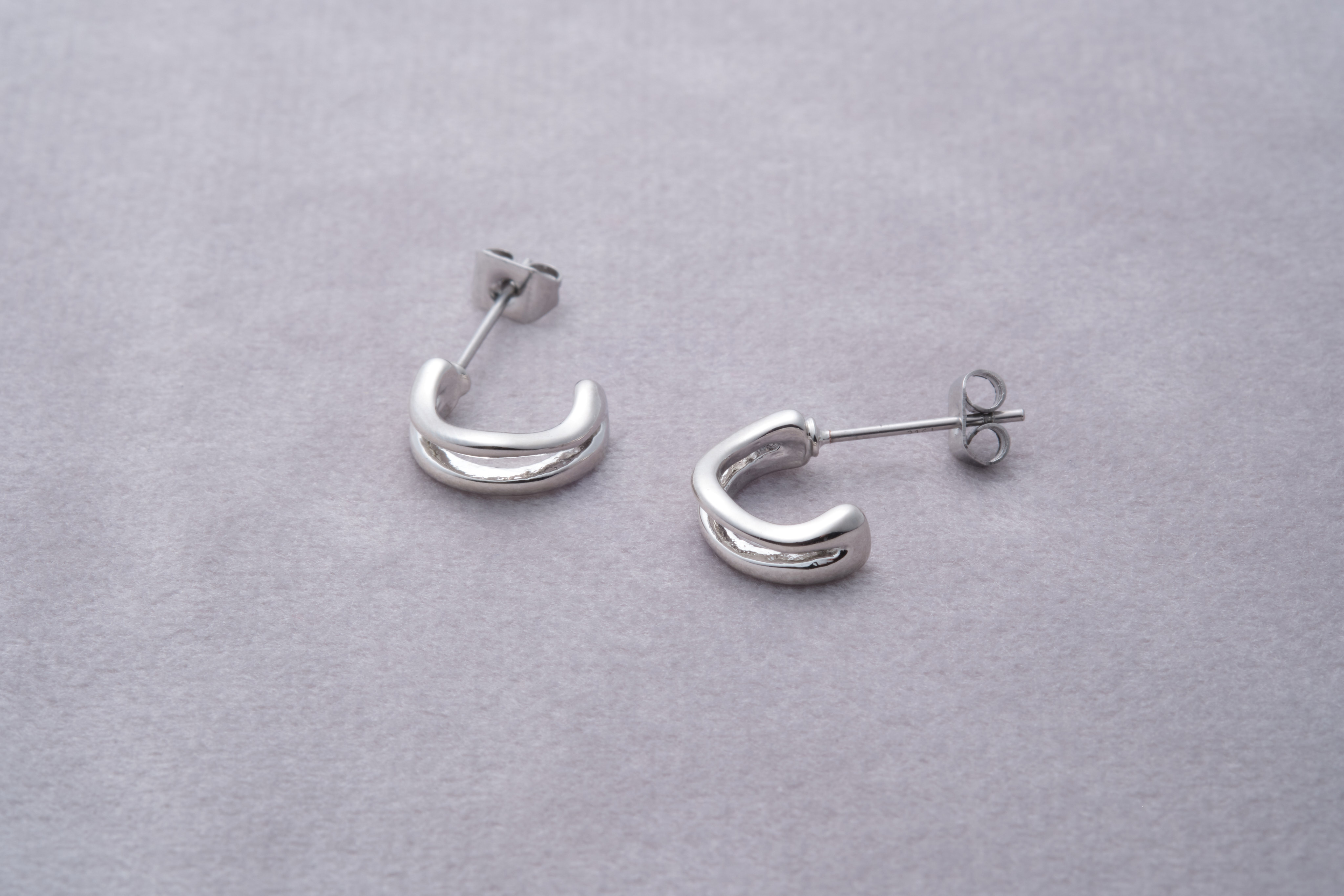 [toki.Tokyo] 醫療鋼耳針 | 銀色 | NO.182