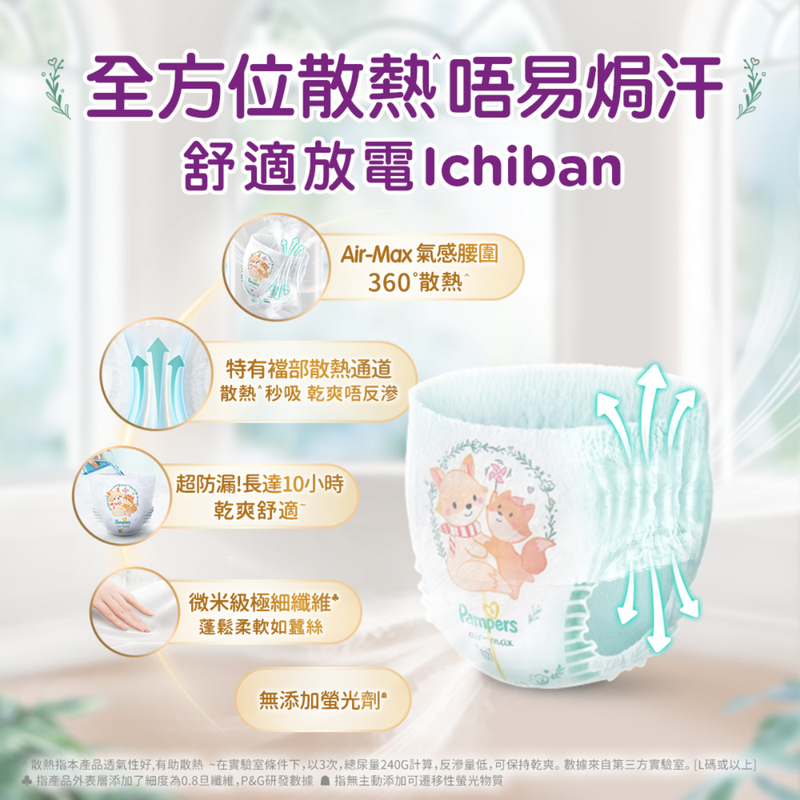 Pampers 幫寶適- 【香港原裝行貨】極上守護一級幫拉拉褲 (中碼 42片)