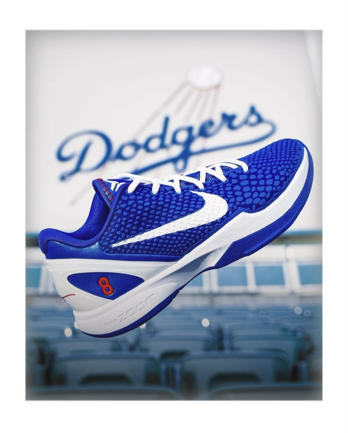 Nike Zoom Kobe 6 Protro "DODGERS道奇限定色" PE 籃球鞋 藍白 CW2190400