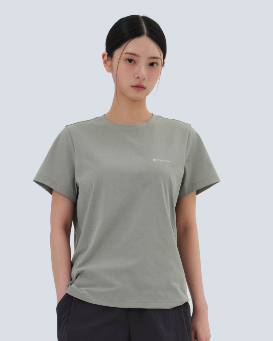 【現貨】snow peak Quick Dry Women Basic Short Sleeve T-shirt 25SS 女款 速乾印花 涼感短tee S25MWTTS13
