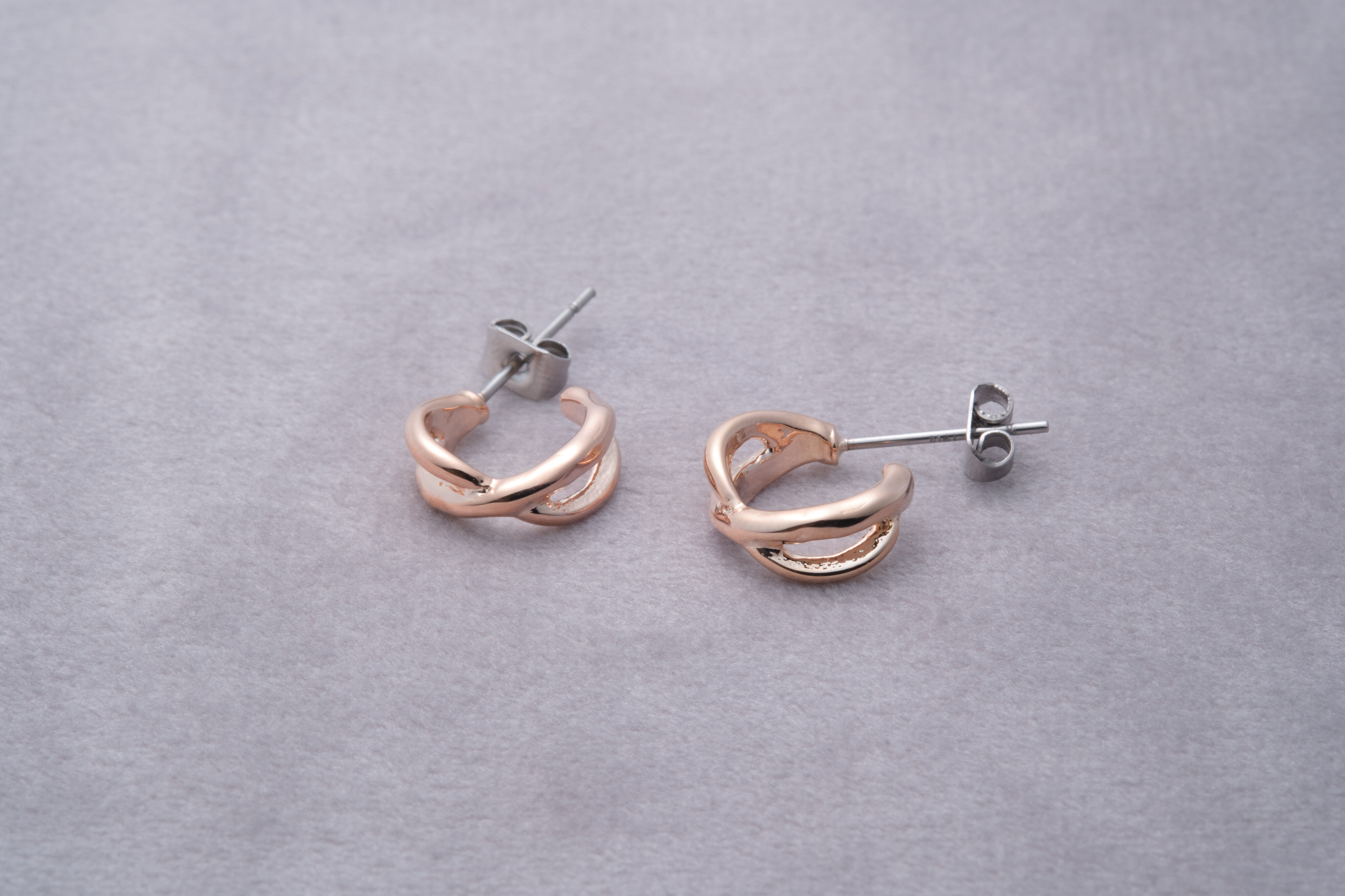 [toki.Tokyo] 醫療鋼耳針 | 玫瑰金 | NO.181