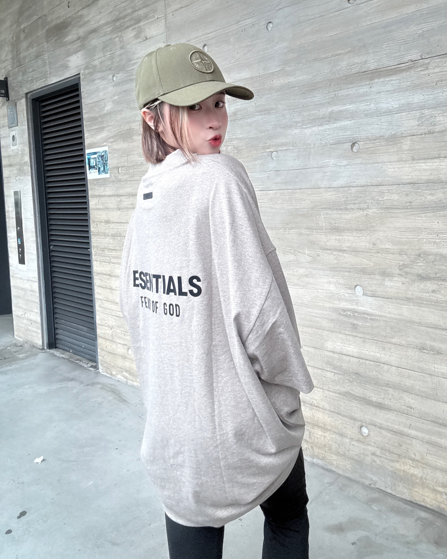 【代購】STONE ISLAND Compass-motif Cotton Cap