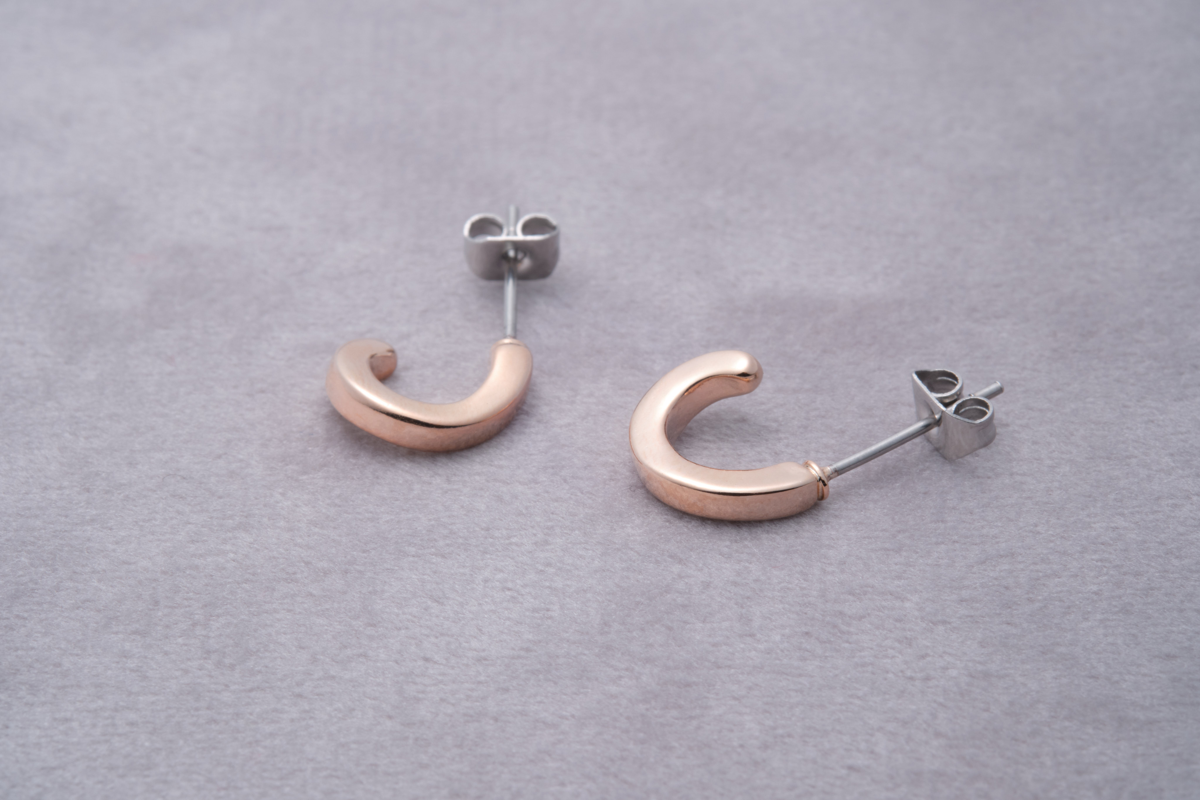 [toki.Tokyo] 醫療鋼耳針 | 玫瑰金 | NO.178