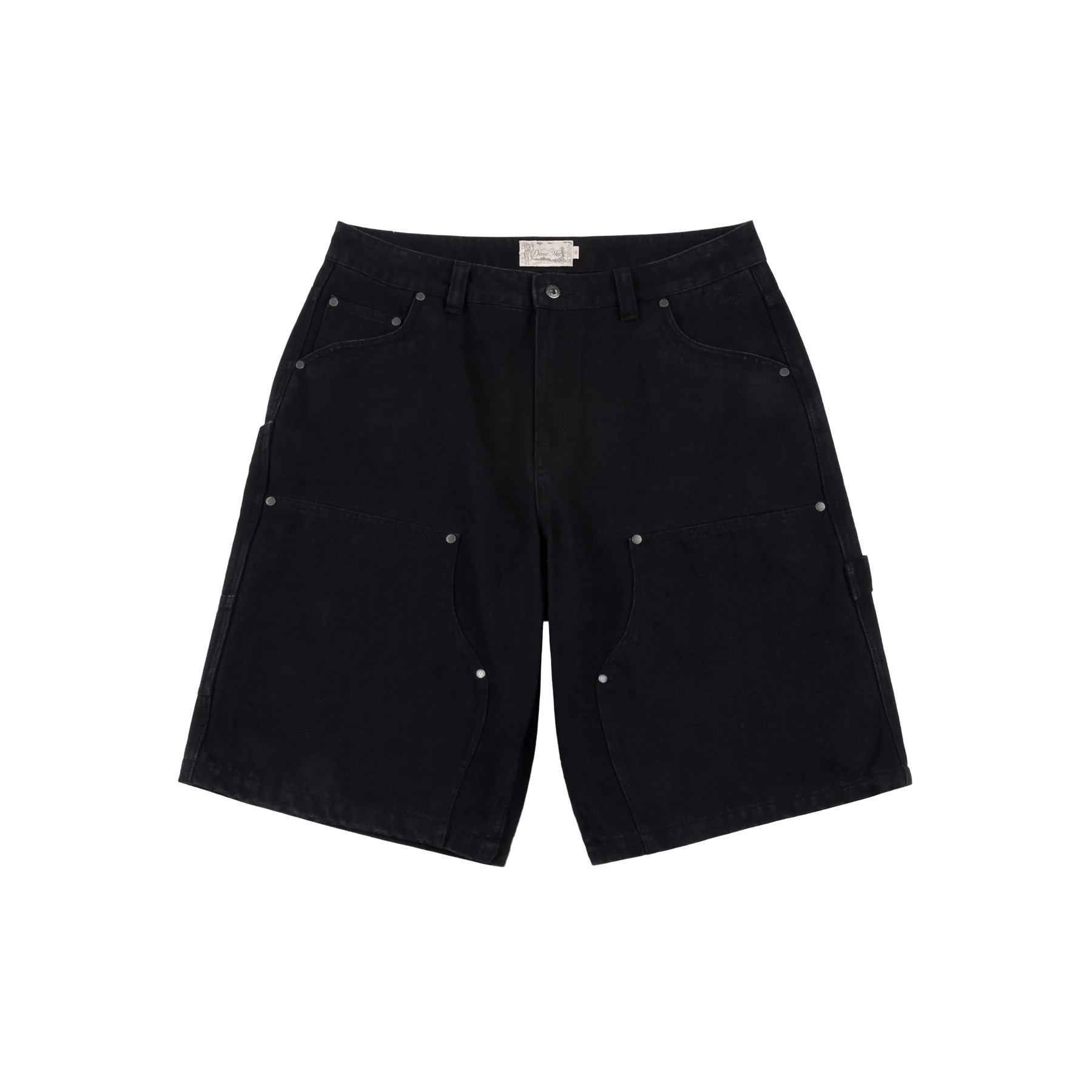 DIME｜Carpenter Denim Shorts "Jet Black"