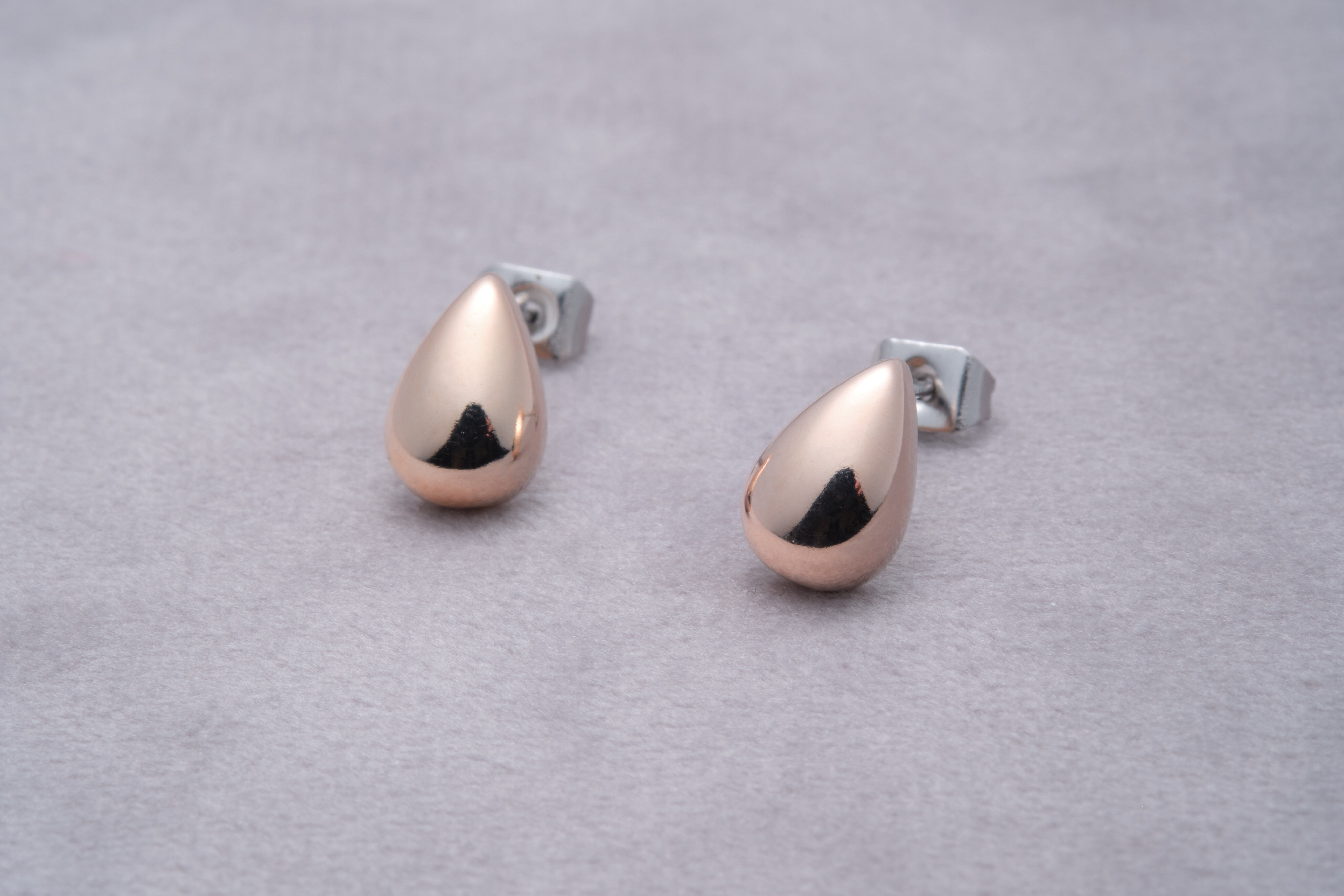 [toki.Tokyo] 醫療鋼耳針 | 玫瑰金 | NO.172