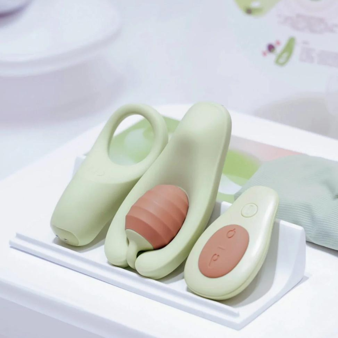 OSUGA NEWYOGO Vibrator + Cock Ring Couple Set