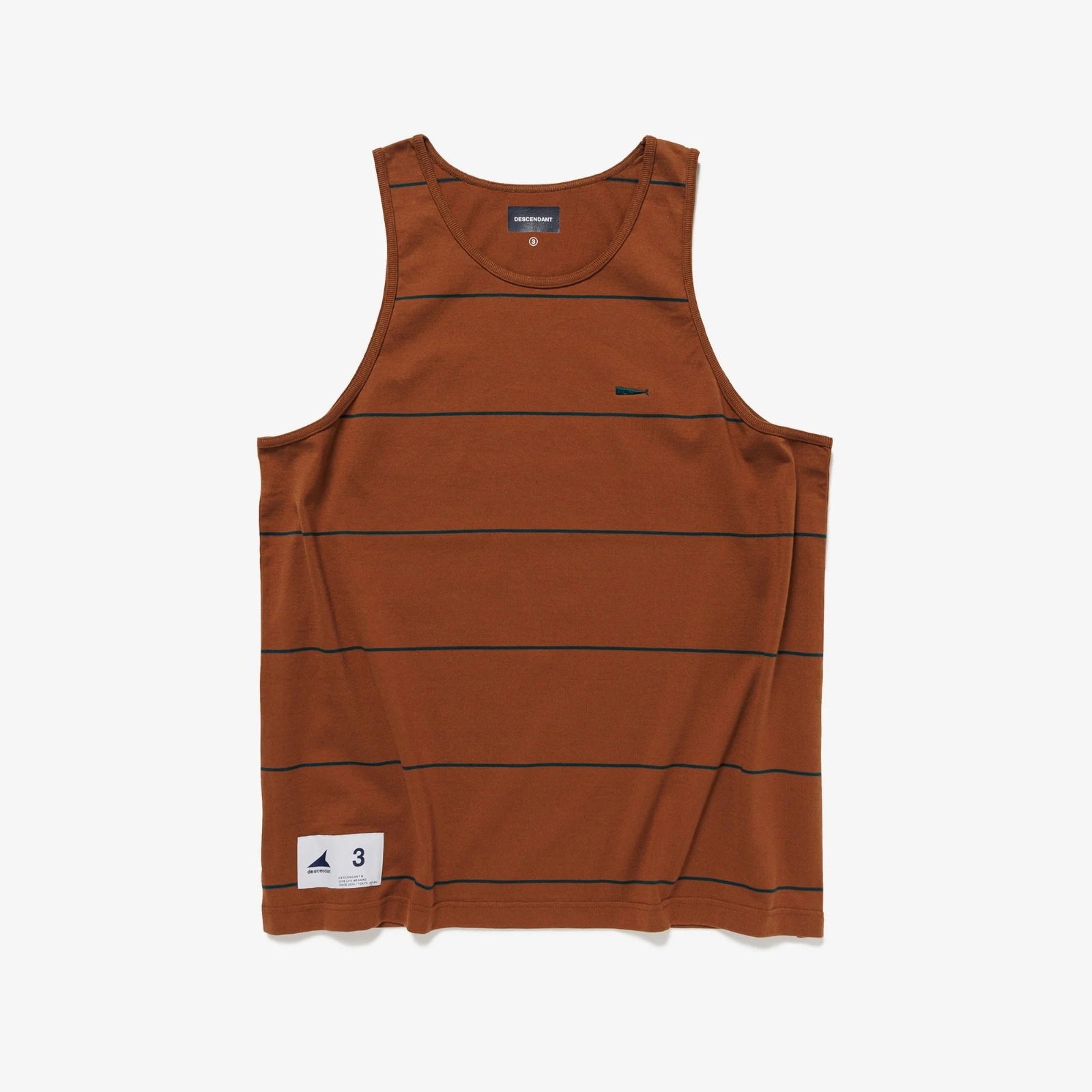 現貨| DESCENDANT CACHALOT STRIPE TANK TOP 251ATDS-CSM07