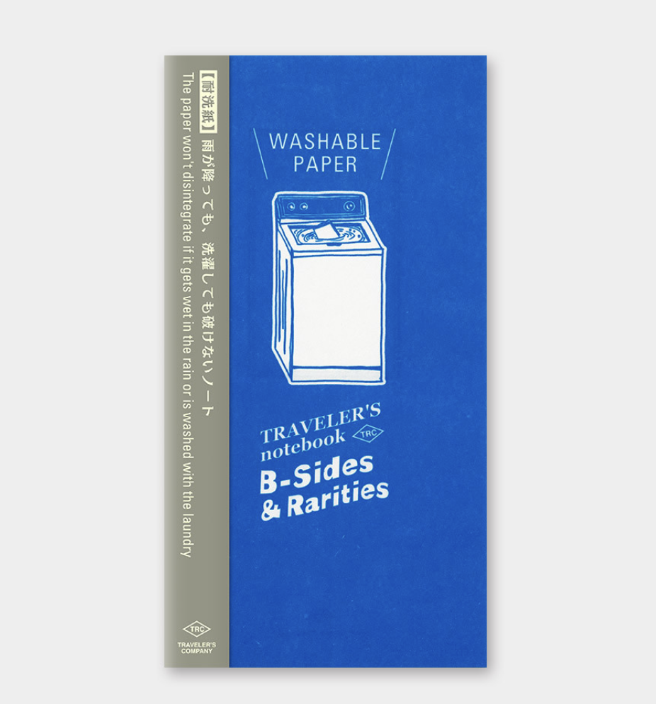 TRAVELER'S notebook (TN) |  耐洗紙 / B-Sides & Rarities 系列