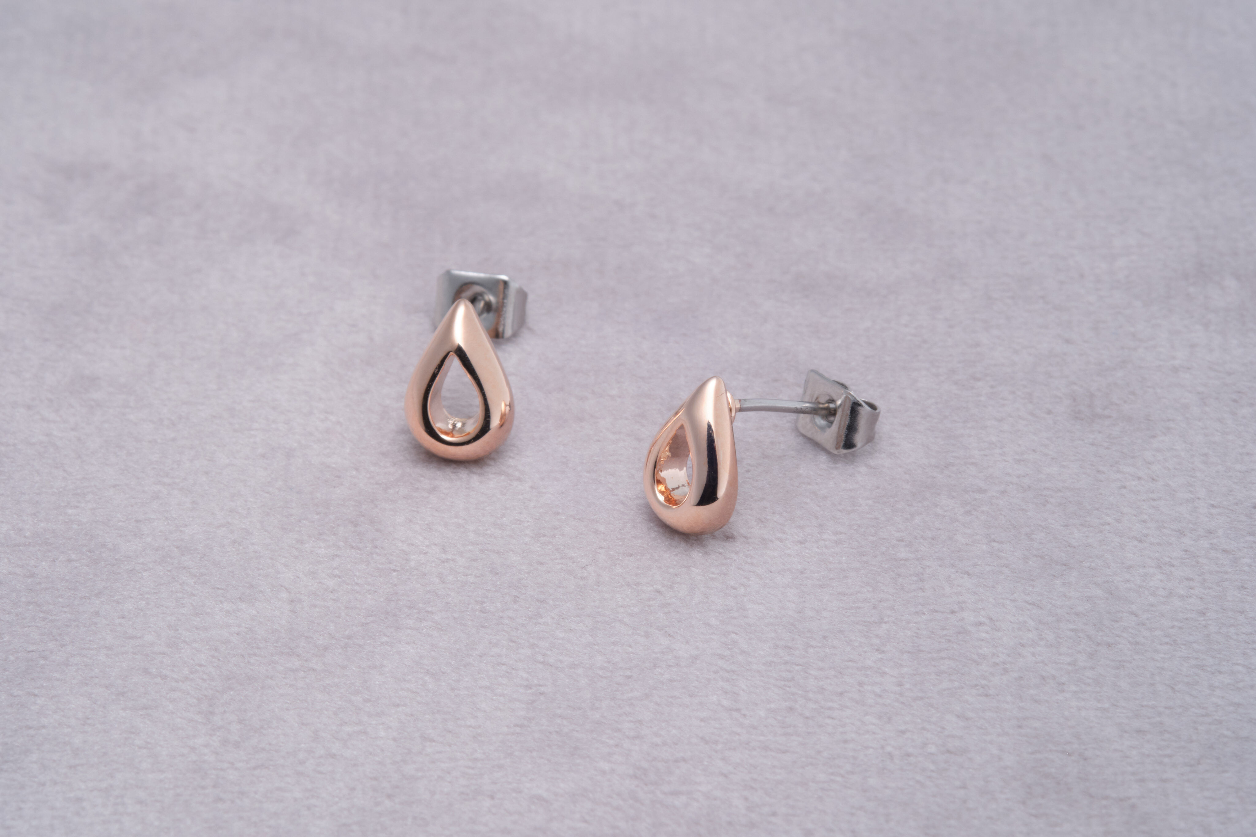 [toki.Tokyo] 醫療鋼耳針 | 玫瑰金 | NO.166