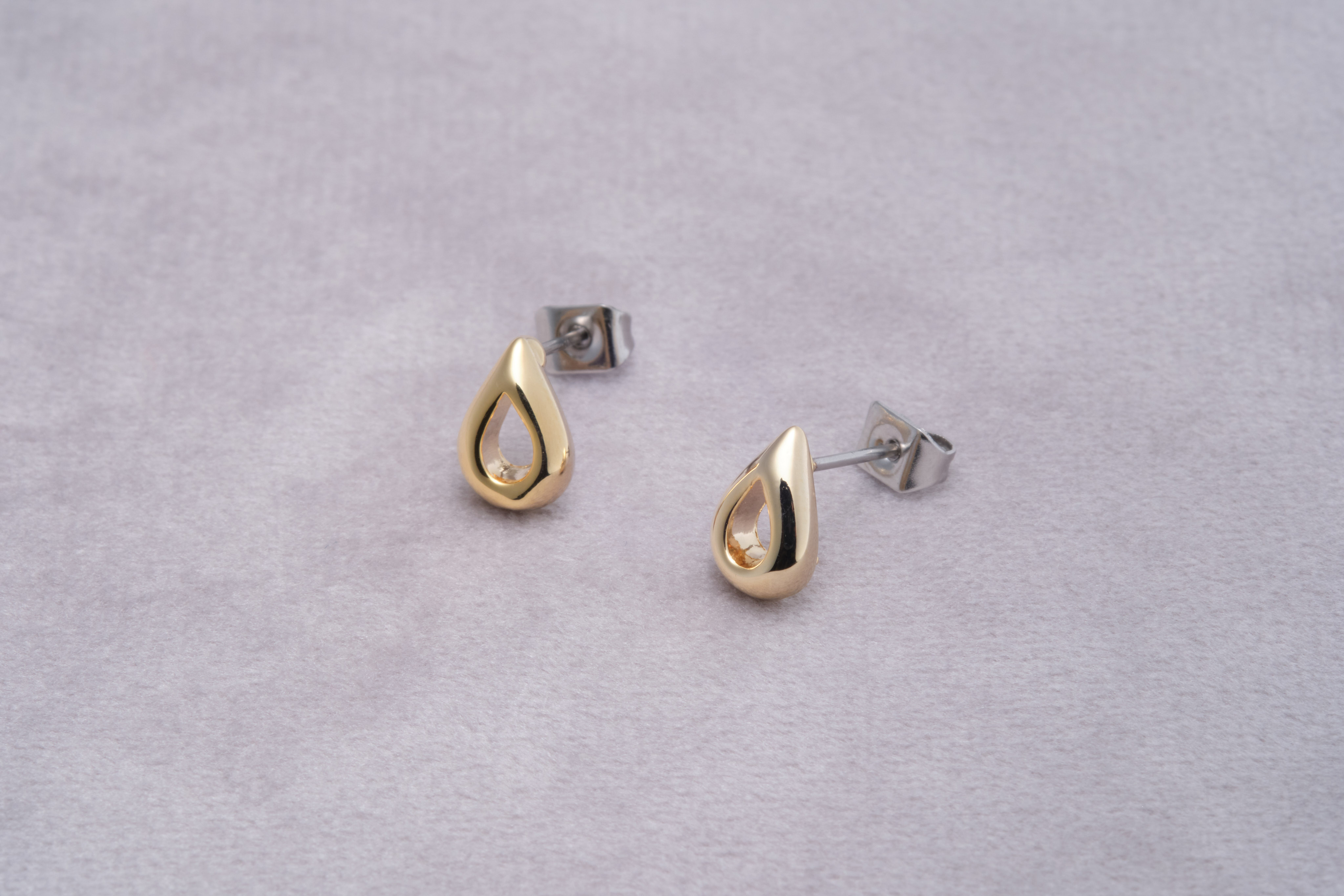 [toki.Tokyo] 醫療鋼耳針 | 金色 | NO.165