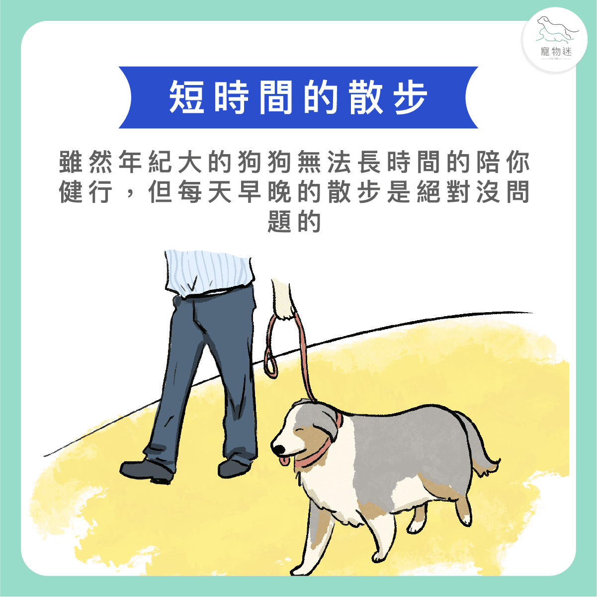 短時間的日常散步