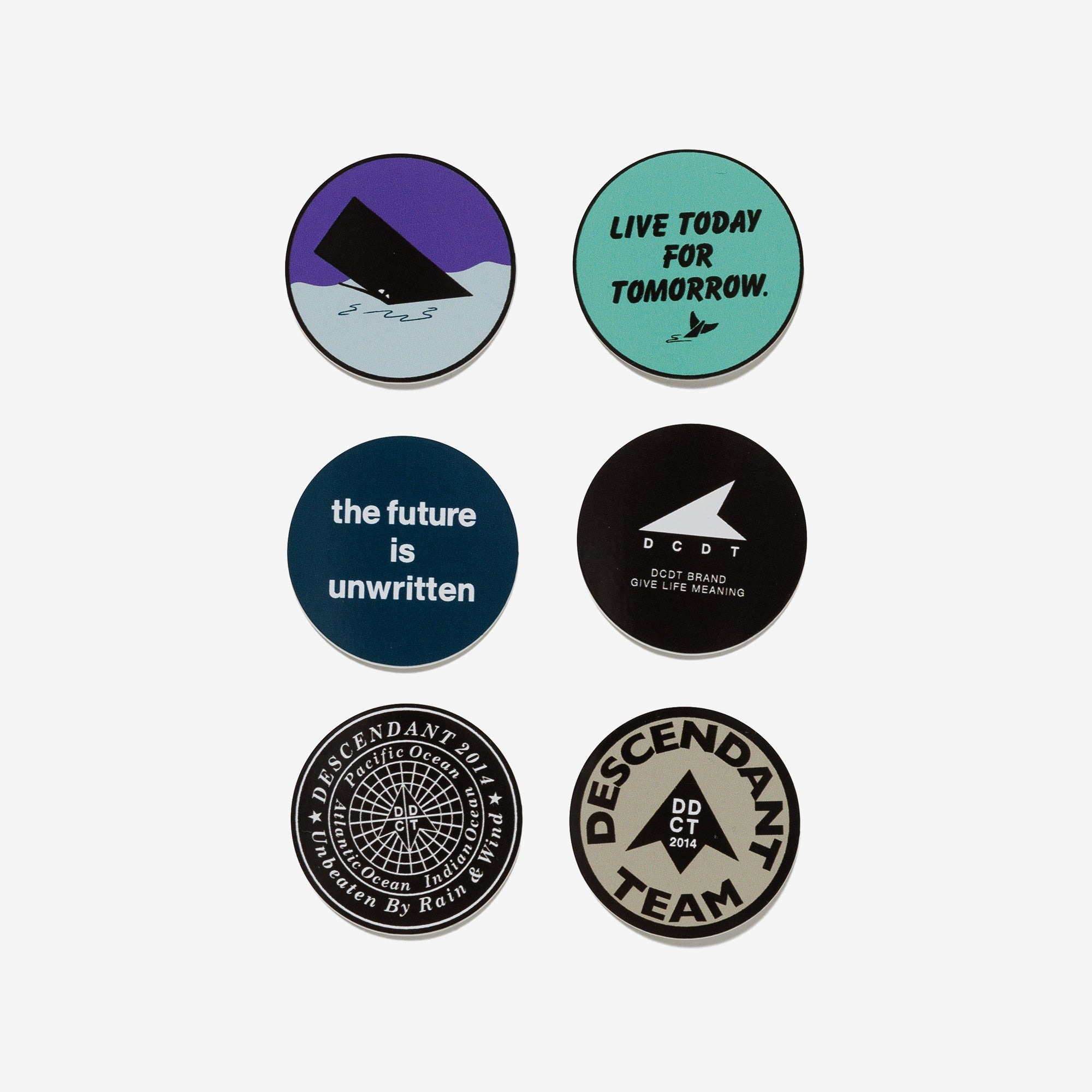 2025SS DESCENDANT HEADD STICKER SET DCDT 行李箱 貼紙組 現貨 251WLDS-AC01