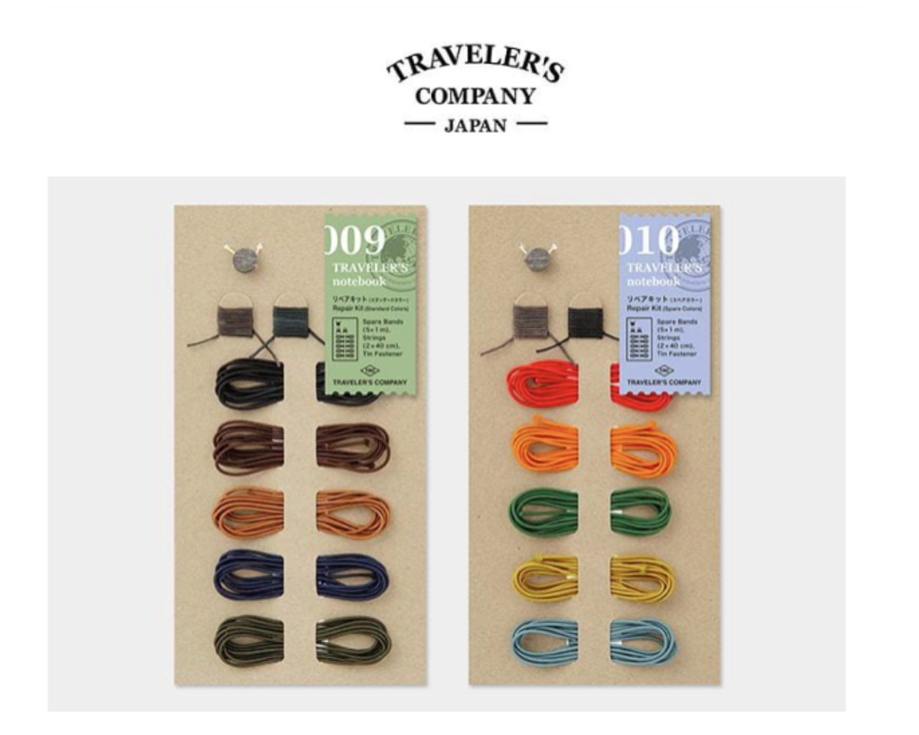 TRAVELER'S notebook (TN) | 009/010 5色綁帶