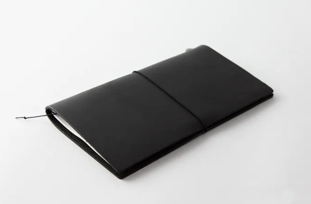 TRAVELER'S notebook (TN) | 筆記本皮革本體 黑色 Black