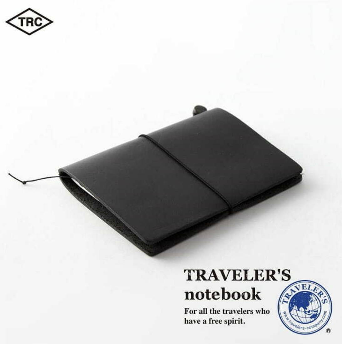 TRAVELER'S notebook (TN) |  PA尺寸 筆記本皮革本體 黑色 Black