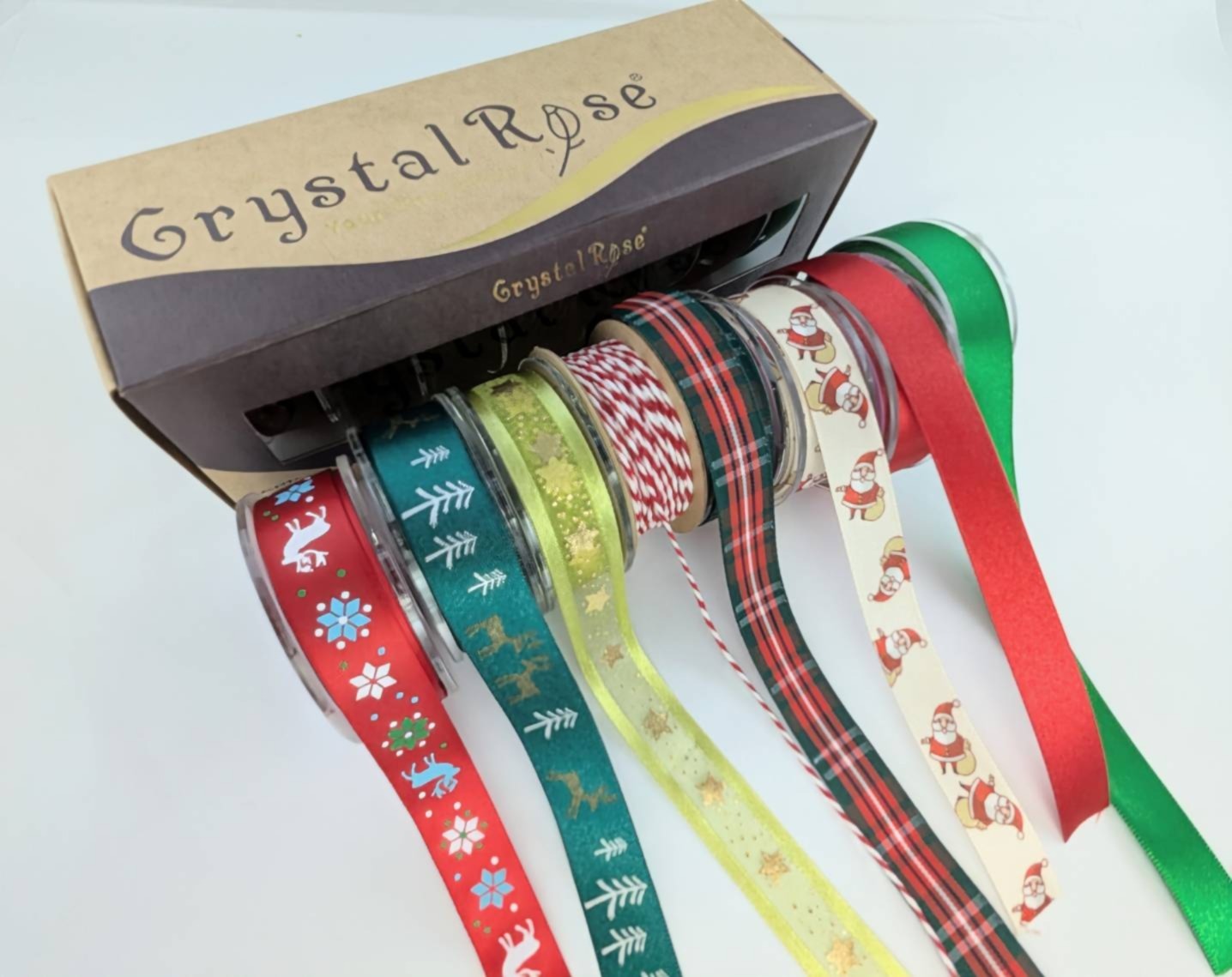 聖誕星光市集緞帶禮盒/8入