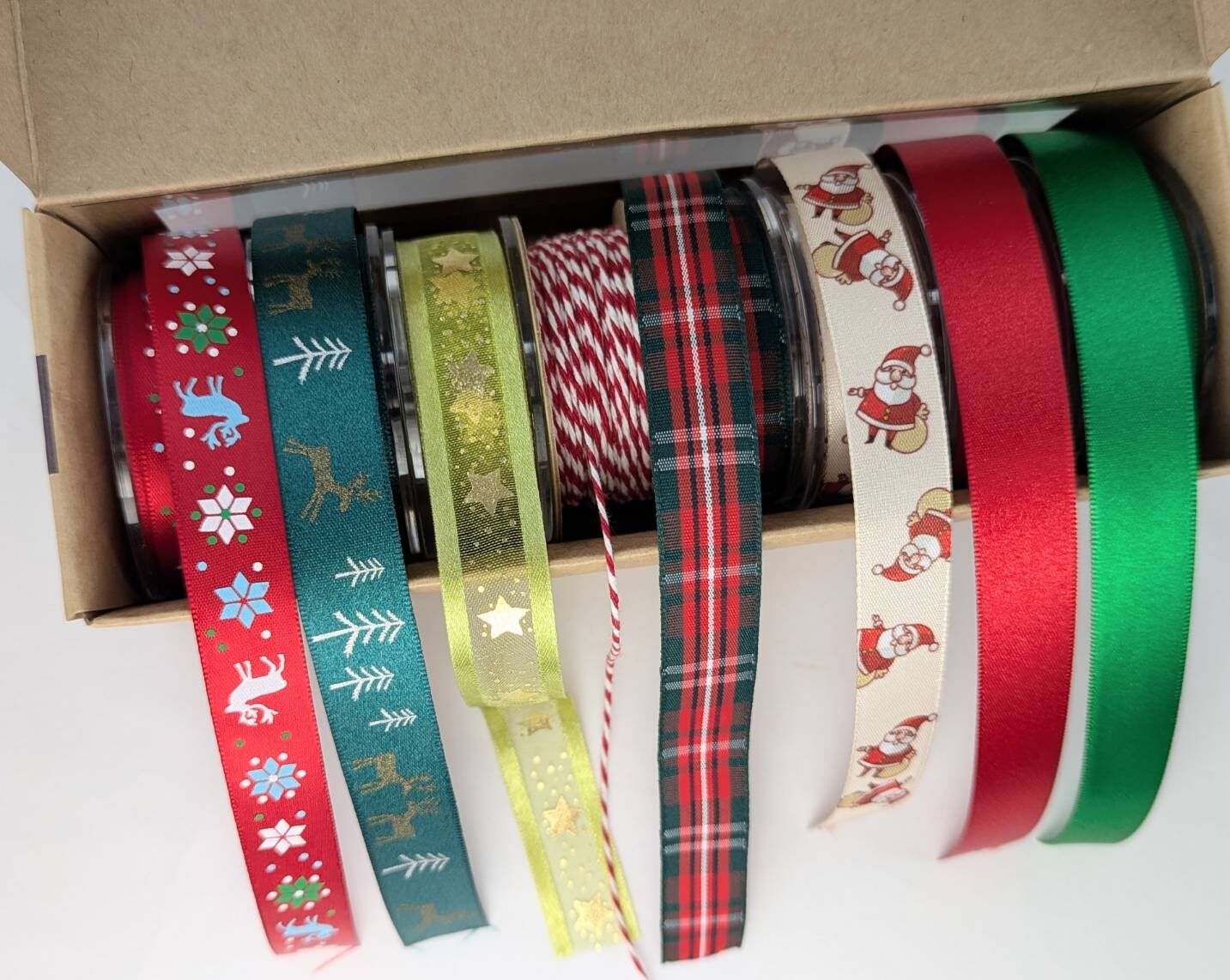 聖誕星光市集緞帶禮盒/8入