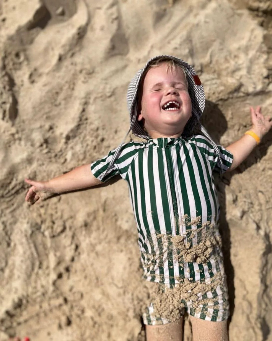 北歐防曬五分袖連身泳衣套裝 / 8款