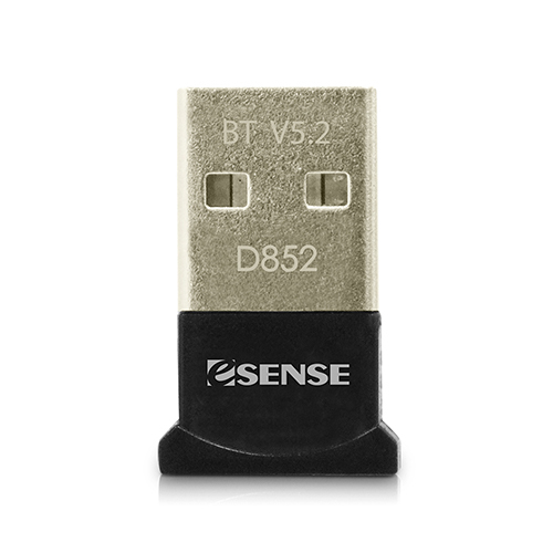 Esense 藍牙迷你接收器 50米 V5.2 EDR (D852)