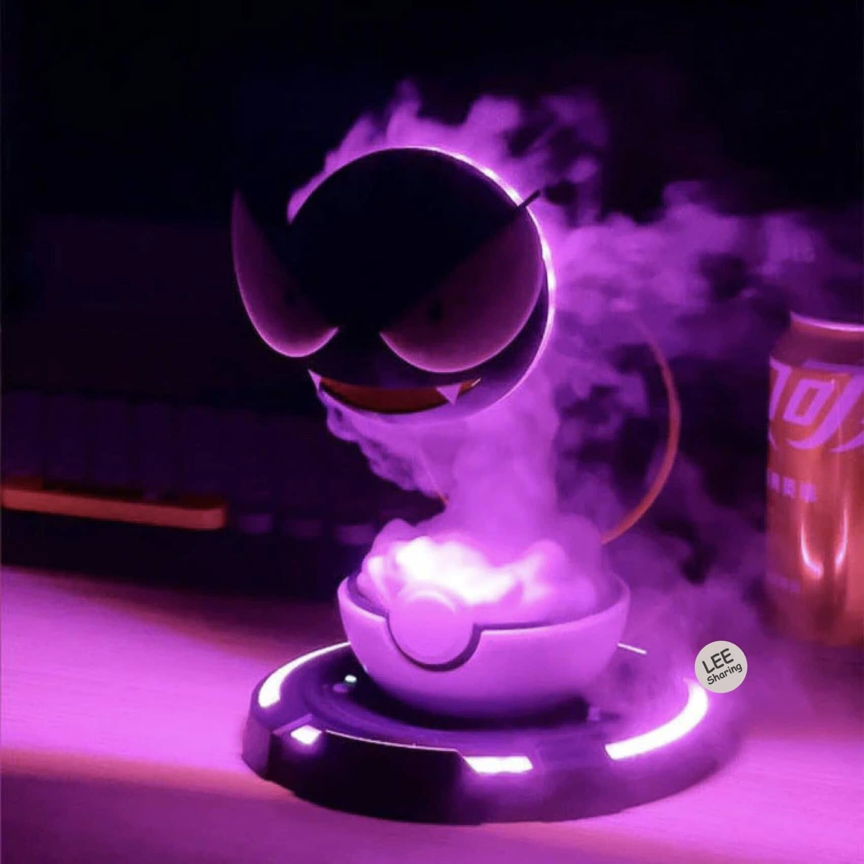 鬼斯加濕器 寶可夢 3D打印 香薰機 擴香機 水氧機 神奇寶貝 小夜燈