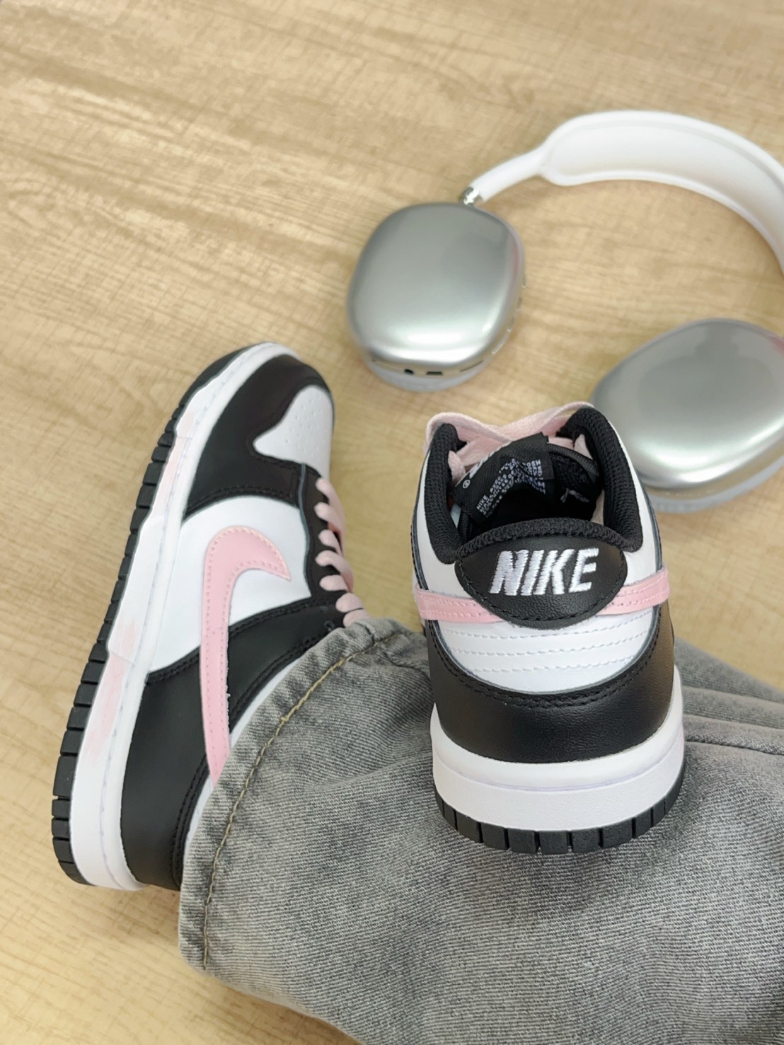 NIKE DUNK BLACK 訂製鞋 粉墨星芒 黑粉 CW1590-100 Team856- 粉墨星芒