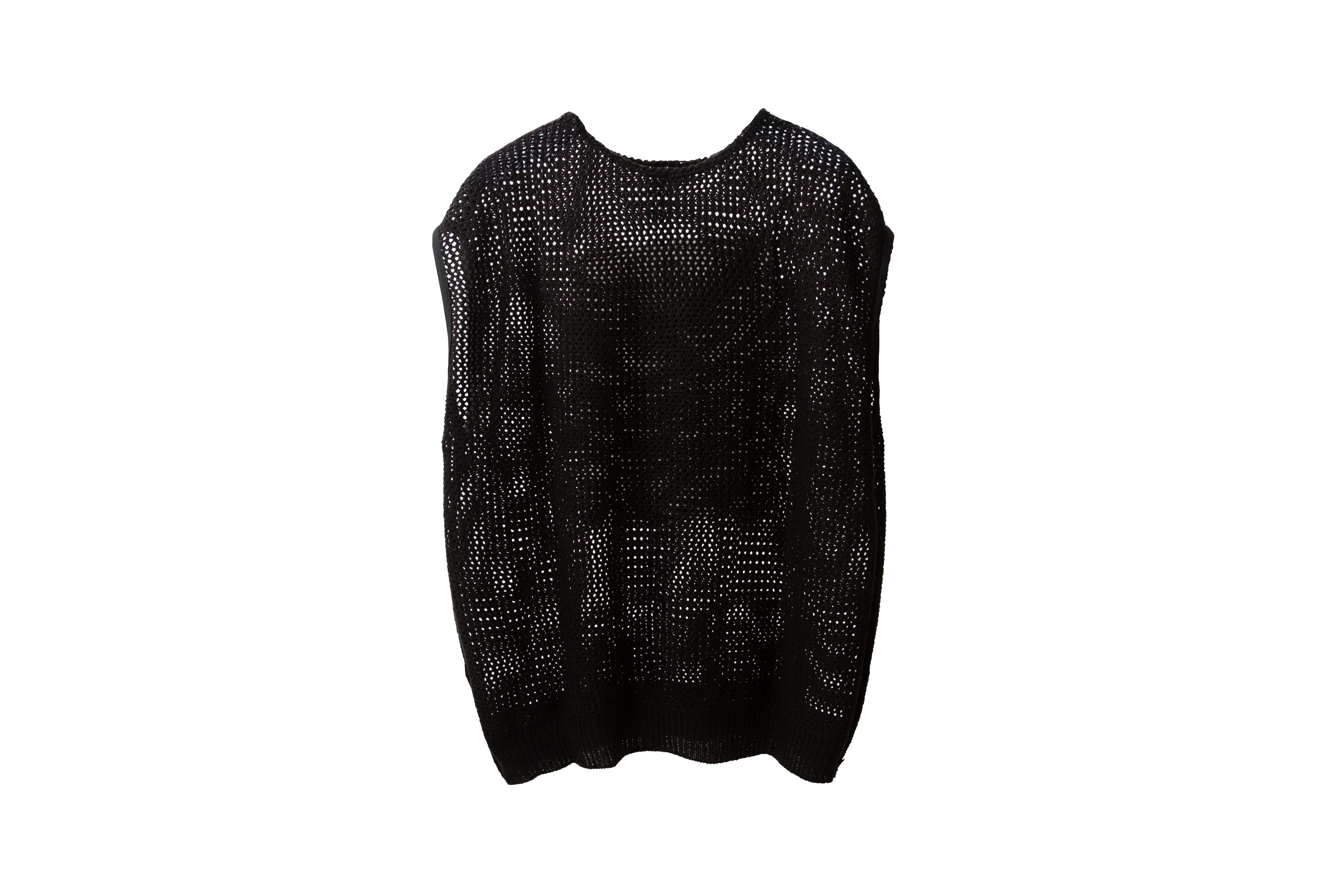 REMIX "Breezy Knitted Vest" (Black)