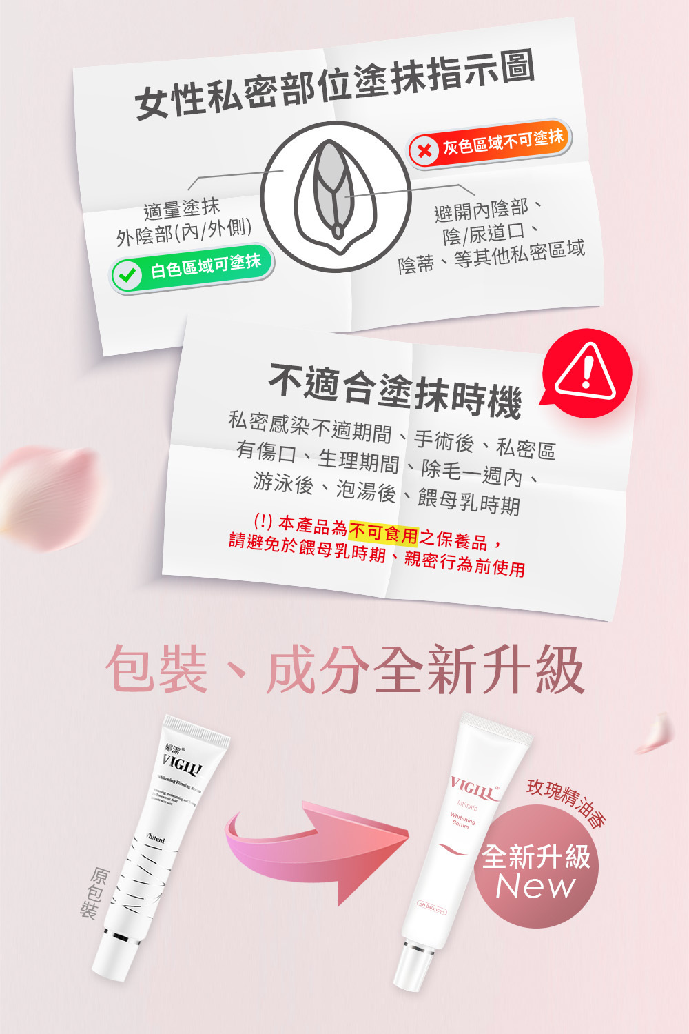 VIGILL - 私密高效美白凝露 30ml (黏膜敏感區專用）- 30ml