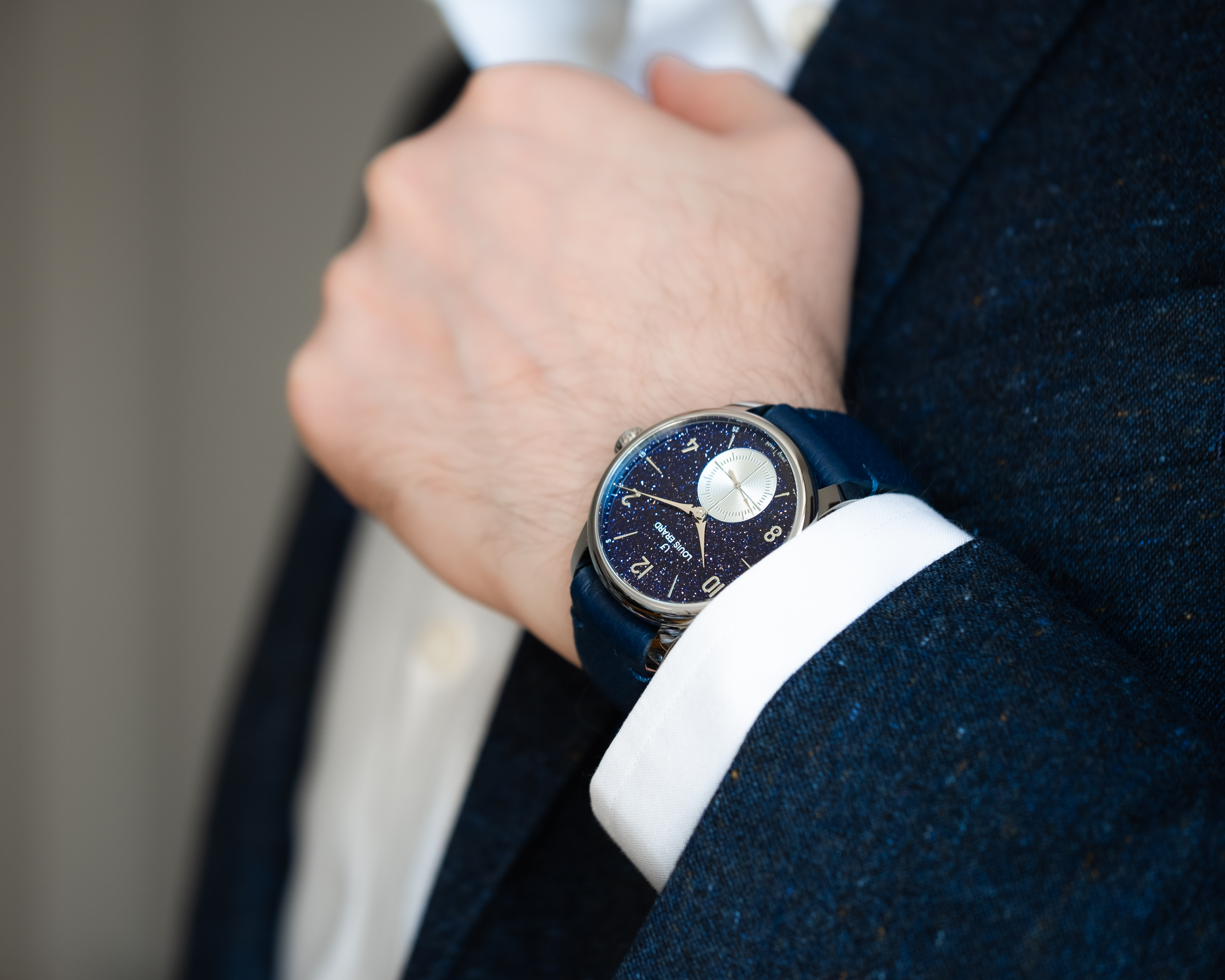 Louis Erard, Noirmont Métiers d'art Collection,藝術大師系列,三針一線,規範式指針,Regulator,Régulateur,Petite Seconde,Aventurine,砂金石