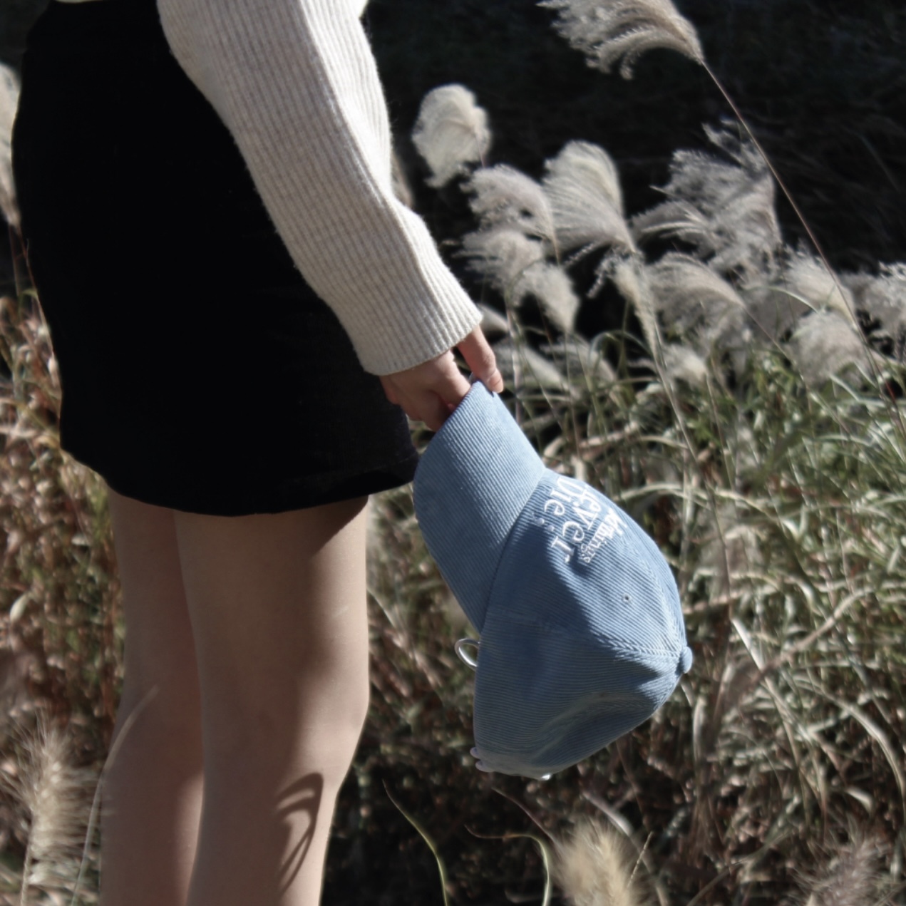 OLDTHINGSNEVERDIE 韓國小眾品牌 燈芯絨 老帽 帽子 小花結 代購