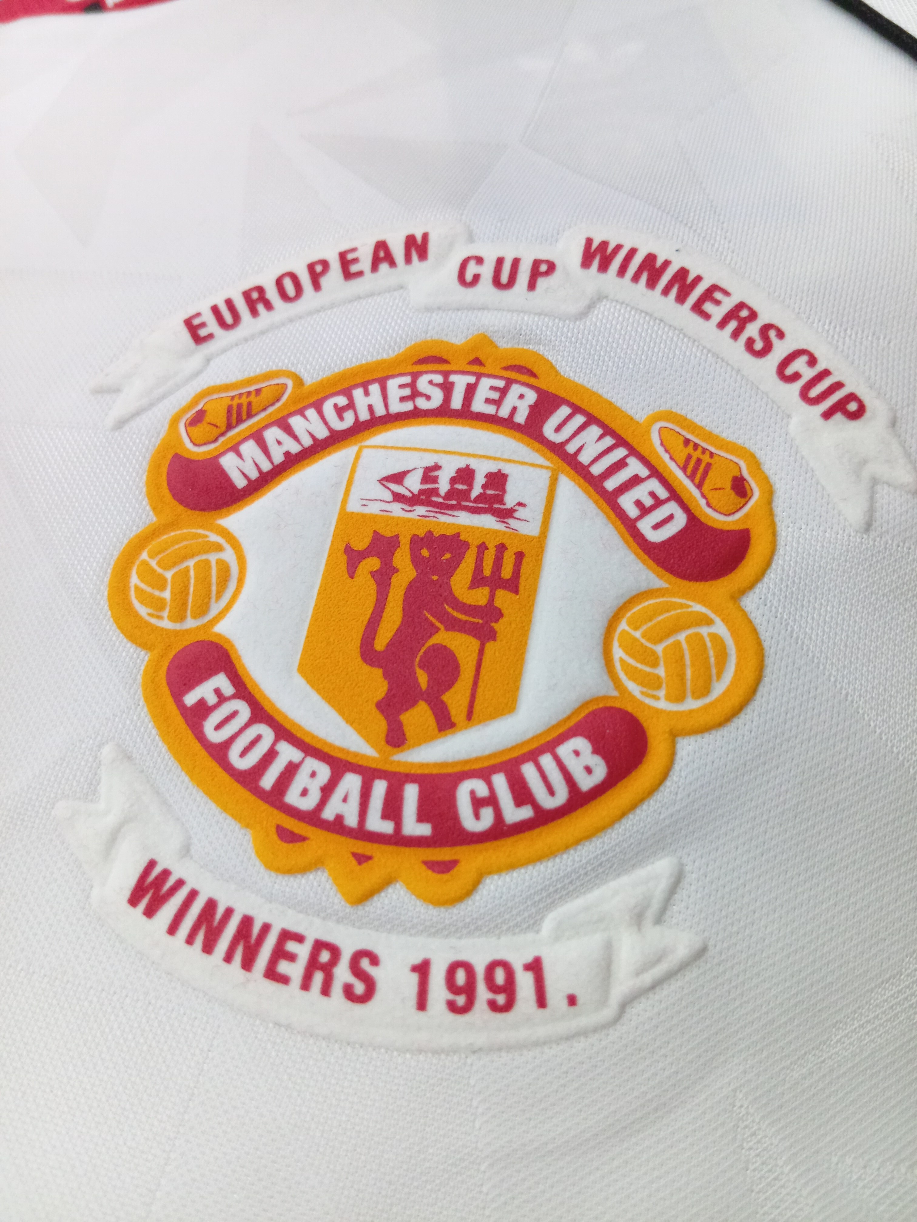 90-91曼聯作客決賽版復刻球衣
