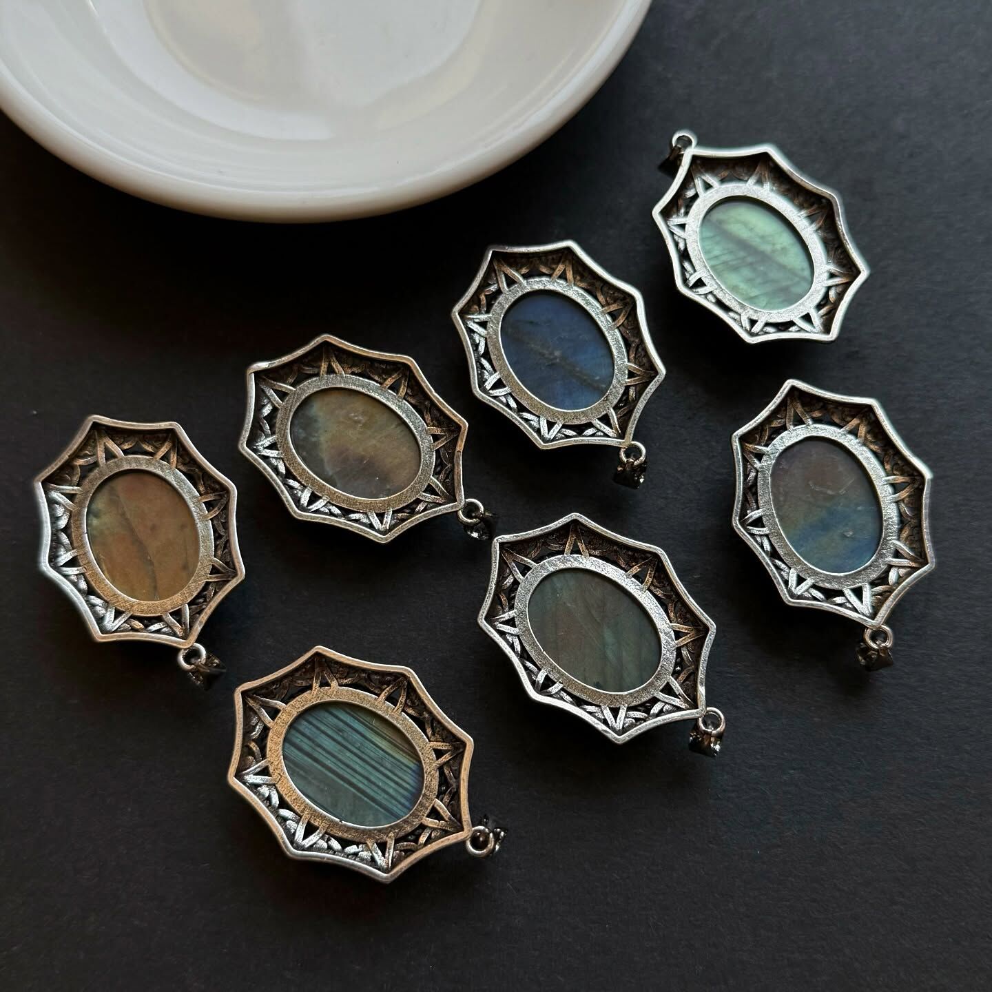 [原石] 拉長石 項鏈吊墜