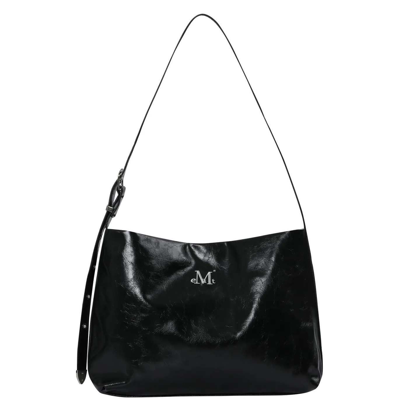 韓國人氣設計師品牌 MUCENT 肩背包 黑色 男女同版