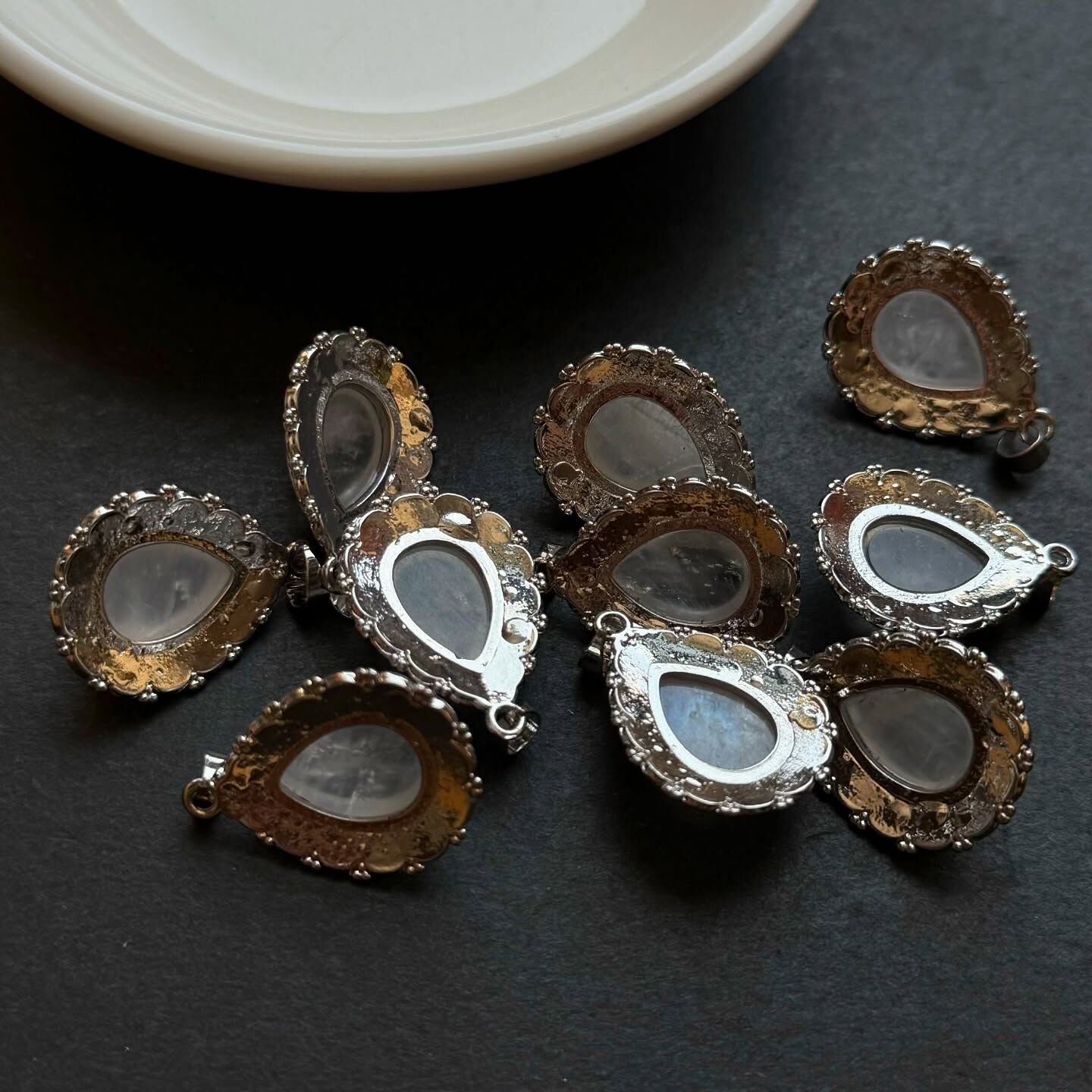 [原石] 月光石 項鍊吊墜