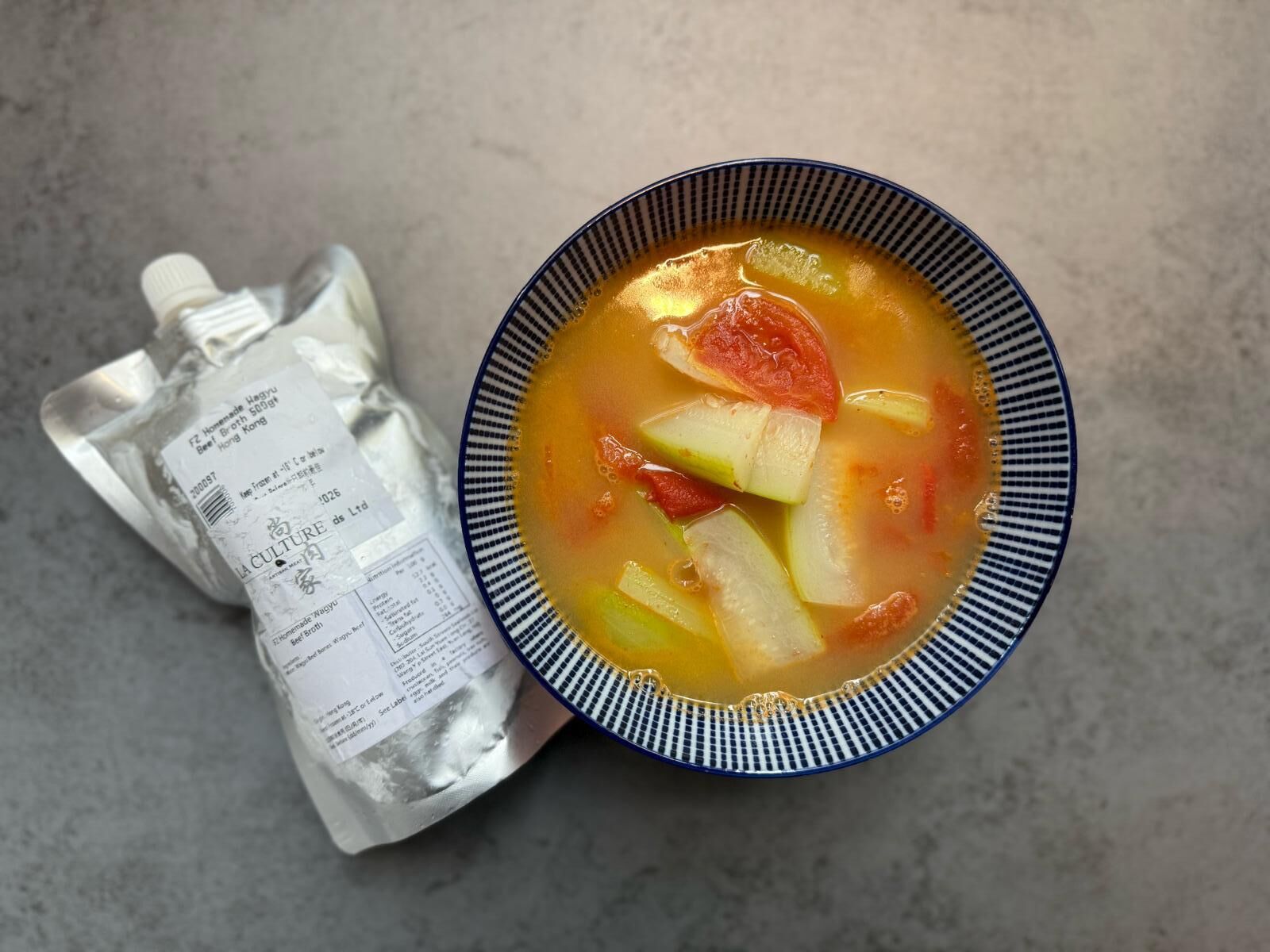 尚肉家急凍自家製和牛骨湯500克 - 香港製造