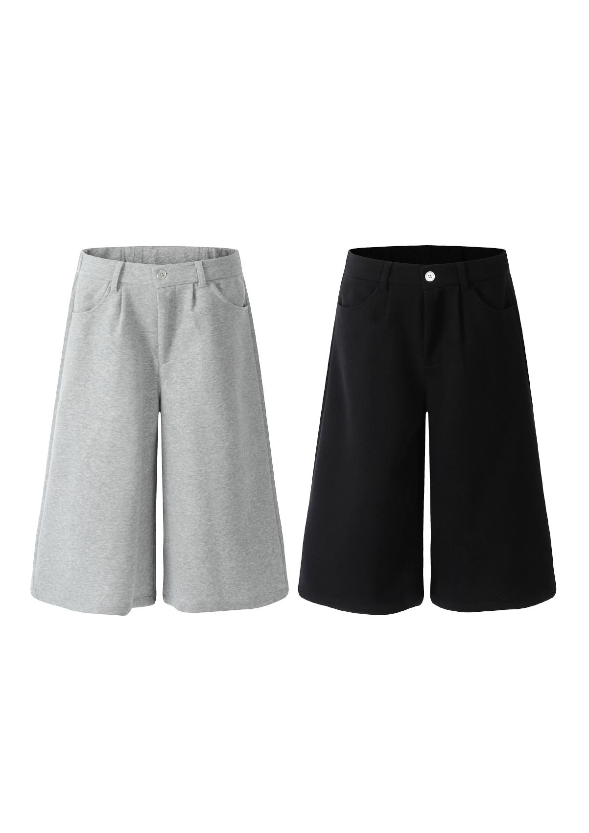 - SIMPLEACTION - 美式類西裝休閒短棉褲