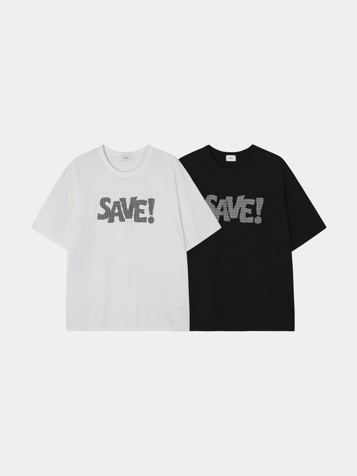 英文字短袖Tee OWN-100T