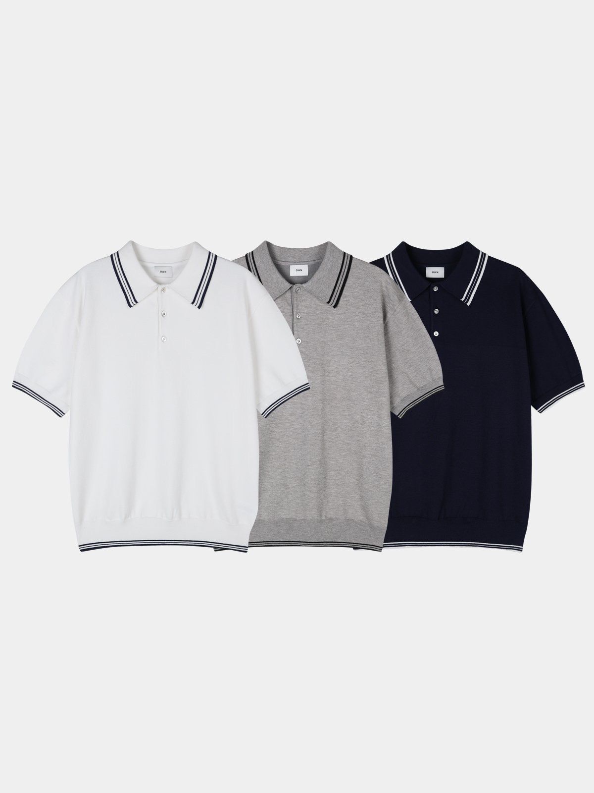 淨色短袖Polo Tee OWN-101T
