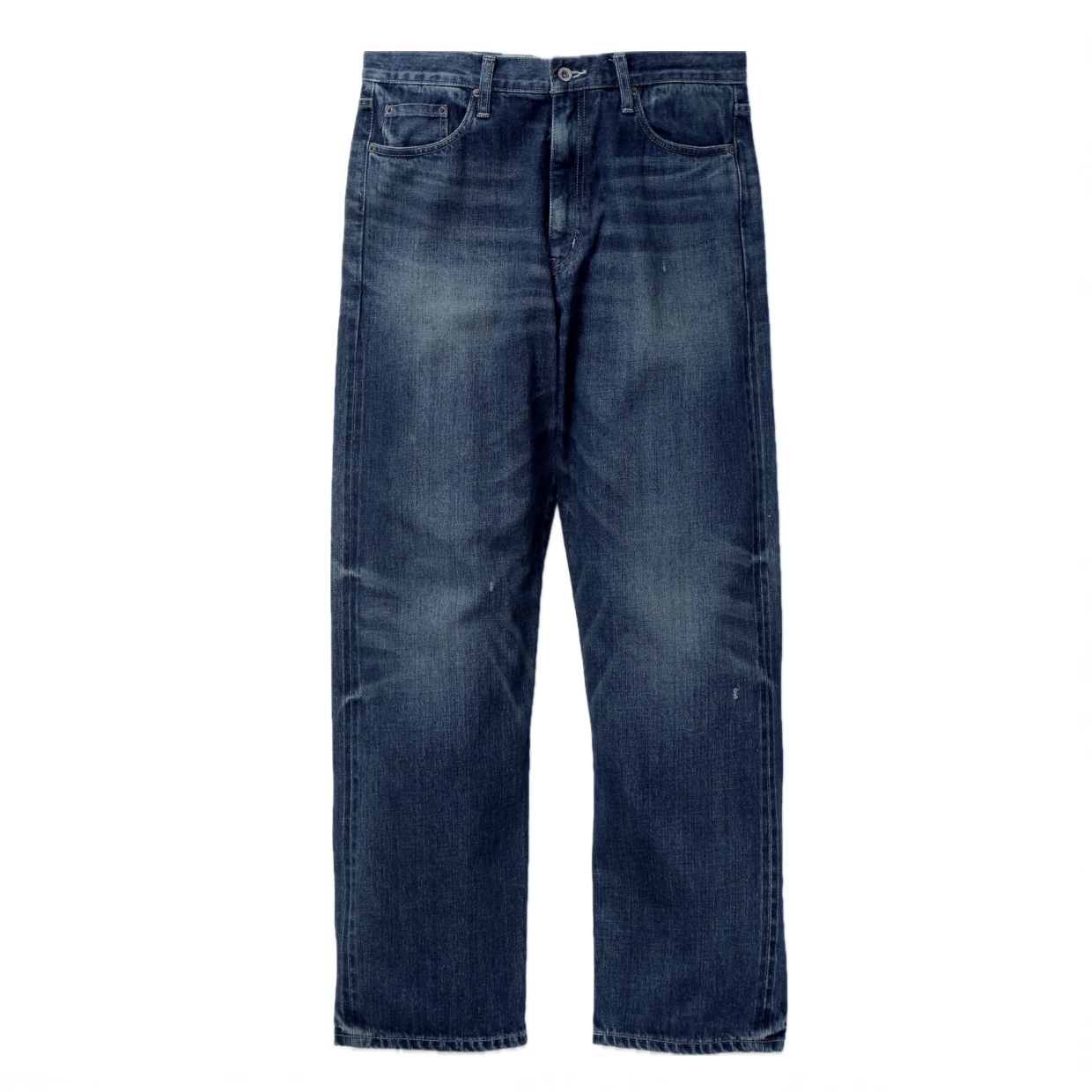 -(B4c04)-NEIGHBORHOOD  WASHED DENIM DP BASIC PANTS 水洗 單寧 牛仔褲 黑色/藍色-251XBNH-PTM05