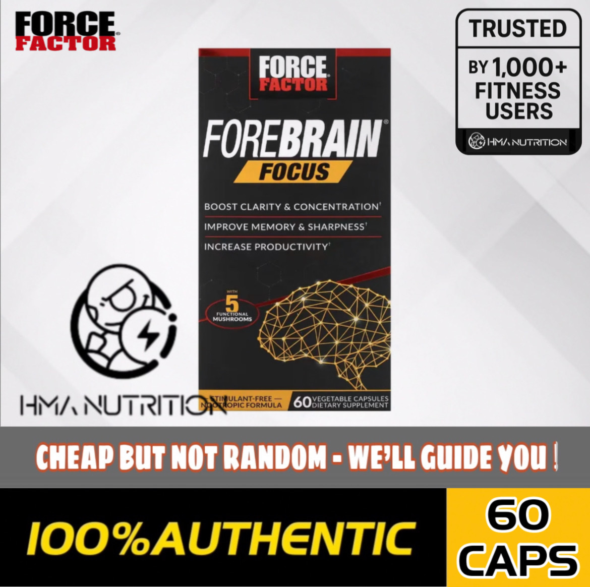 ForeBrain Focus (60 Capsules)