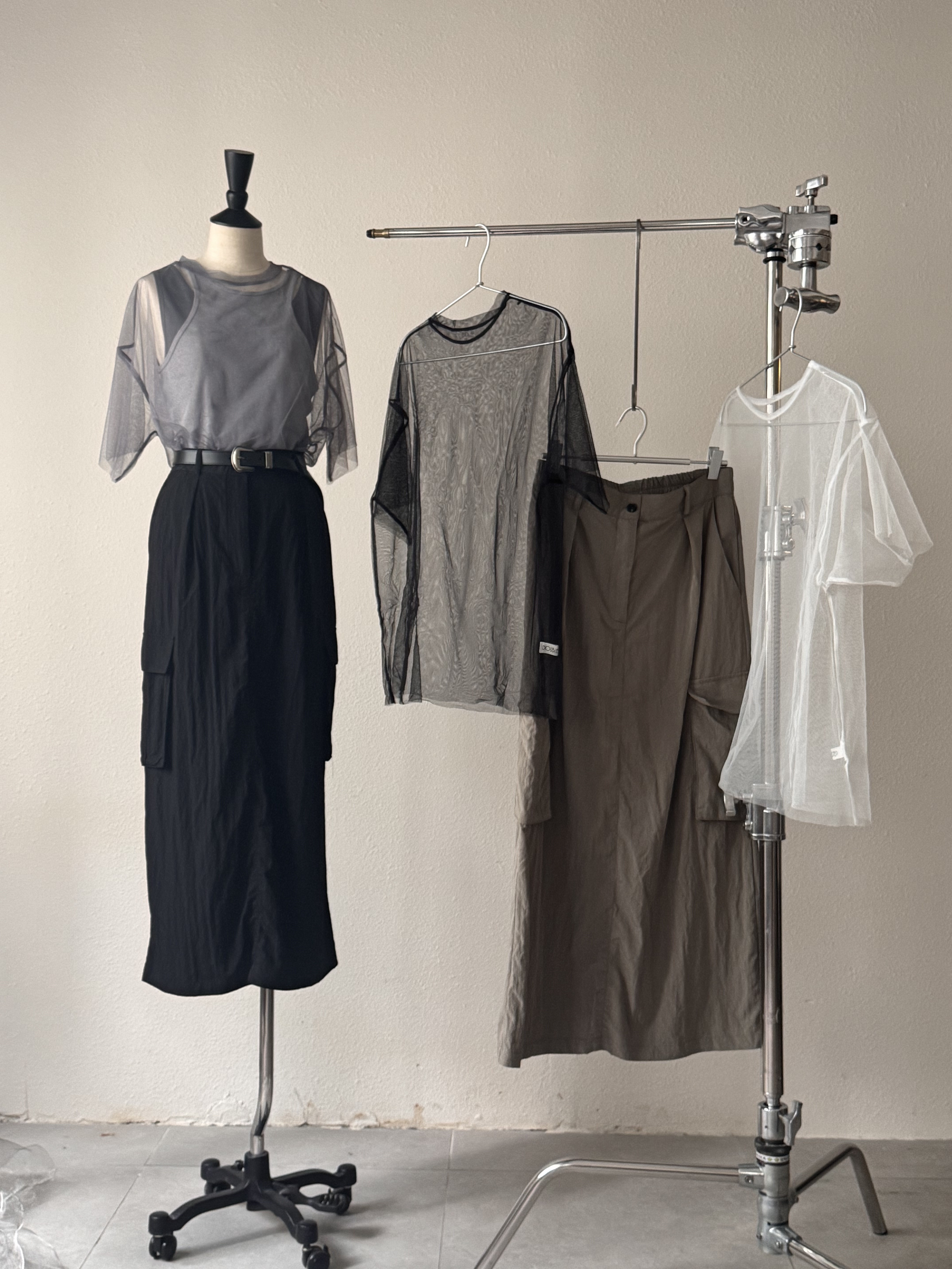 夏日個性穿搭～O負擔紗網TEE - BL52680