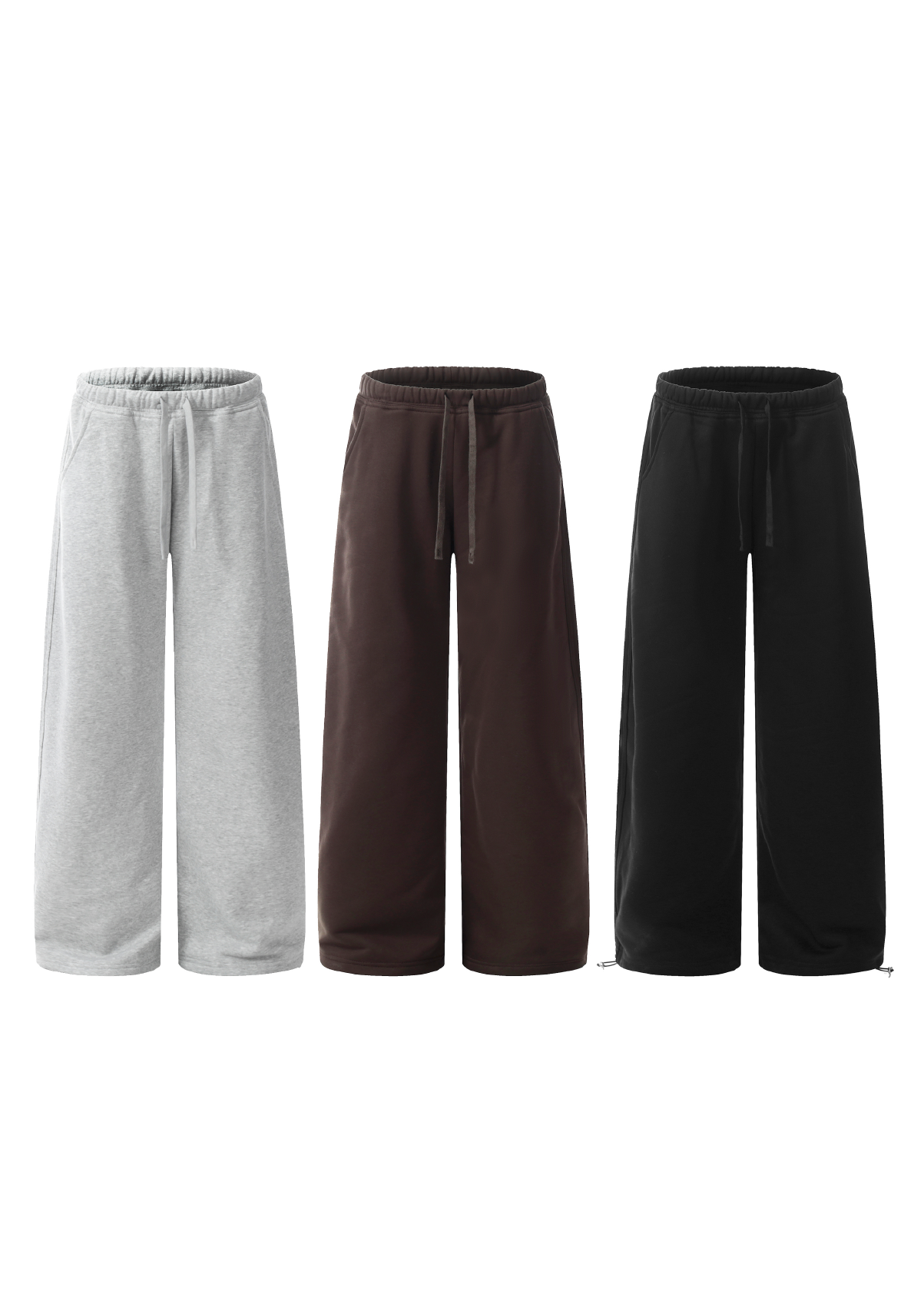 - SIMPLEACTION - 通勤束口直筒棉褲