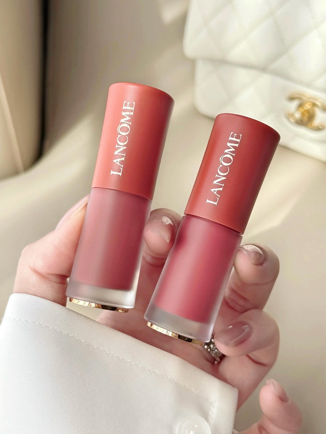<2025新色💄> LANCOME 啞光絲絨菁純裸唇釉