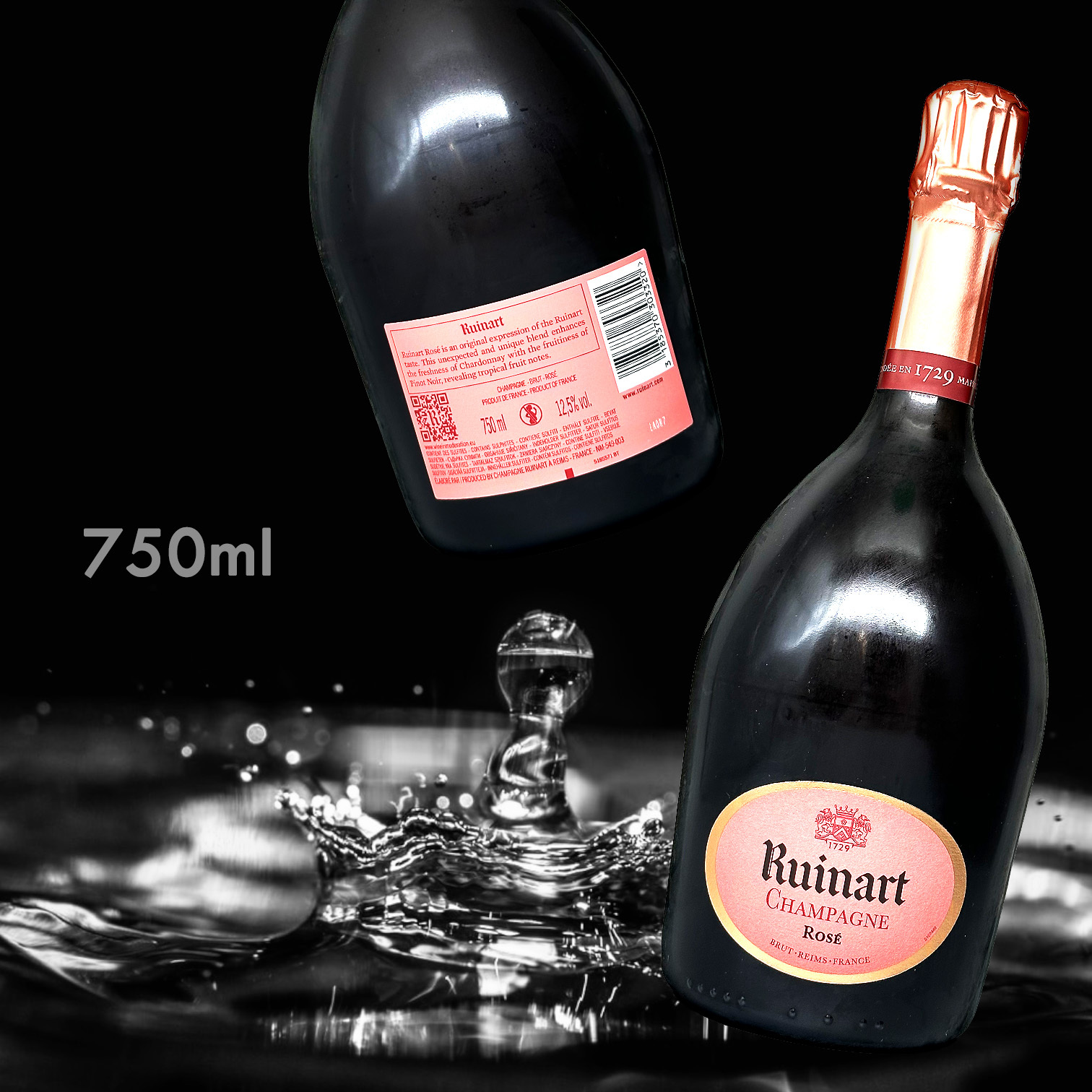 Ruinart Rose (without box) (750ML)