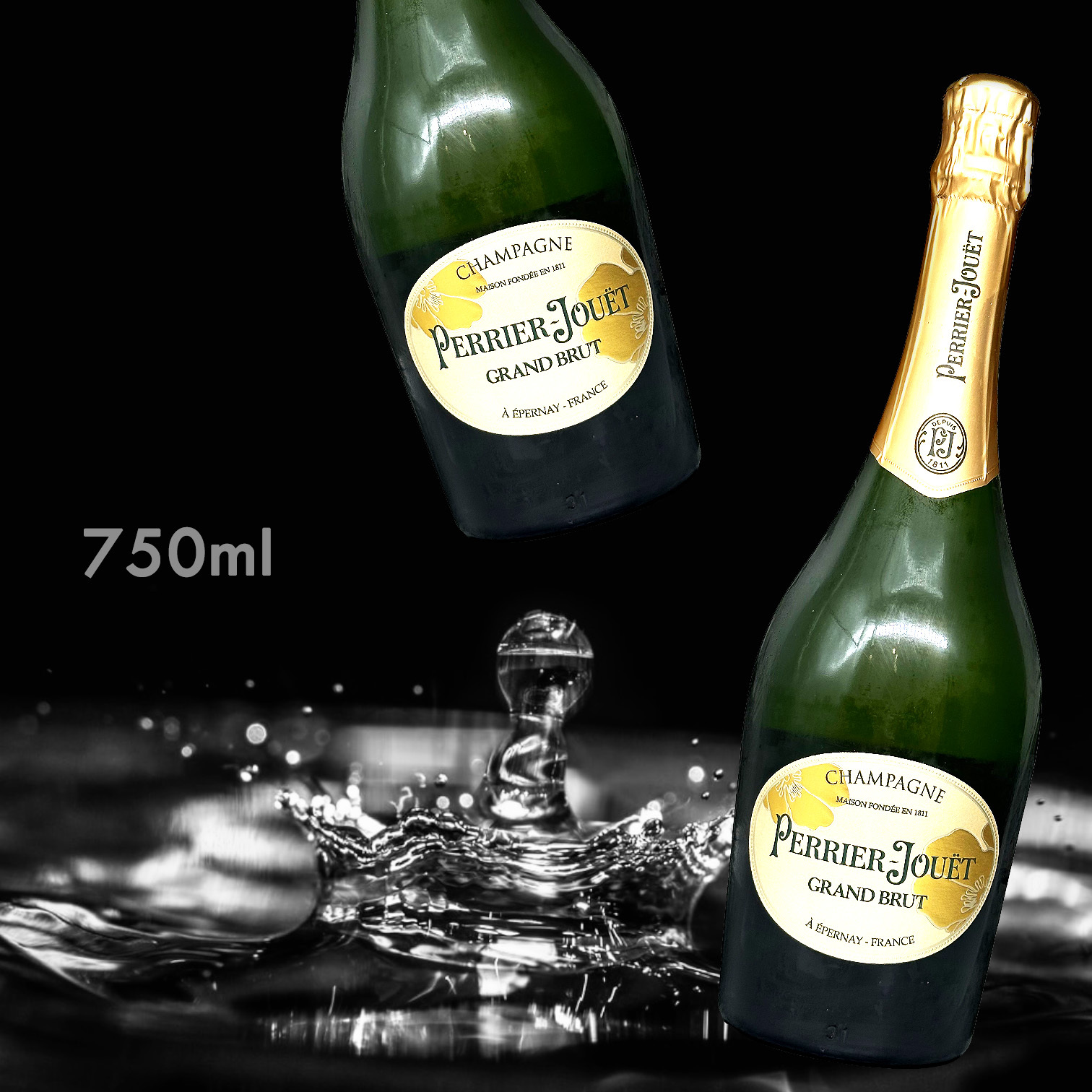 Perrier Jouet Grand Brut (without box) (750ML)