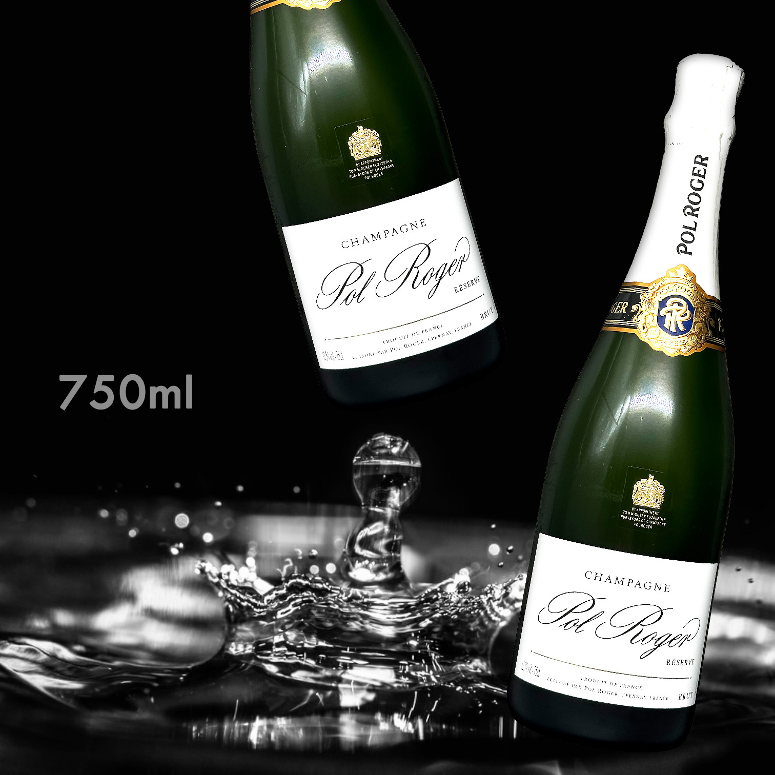 Pol Roger Brut Reserve  (with box) (750ML)