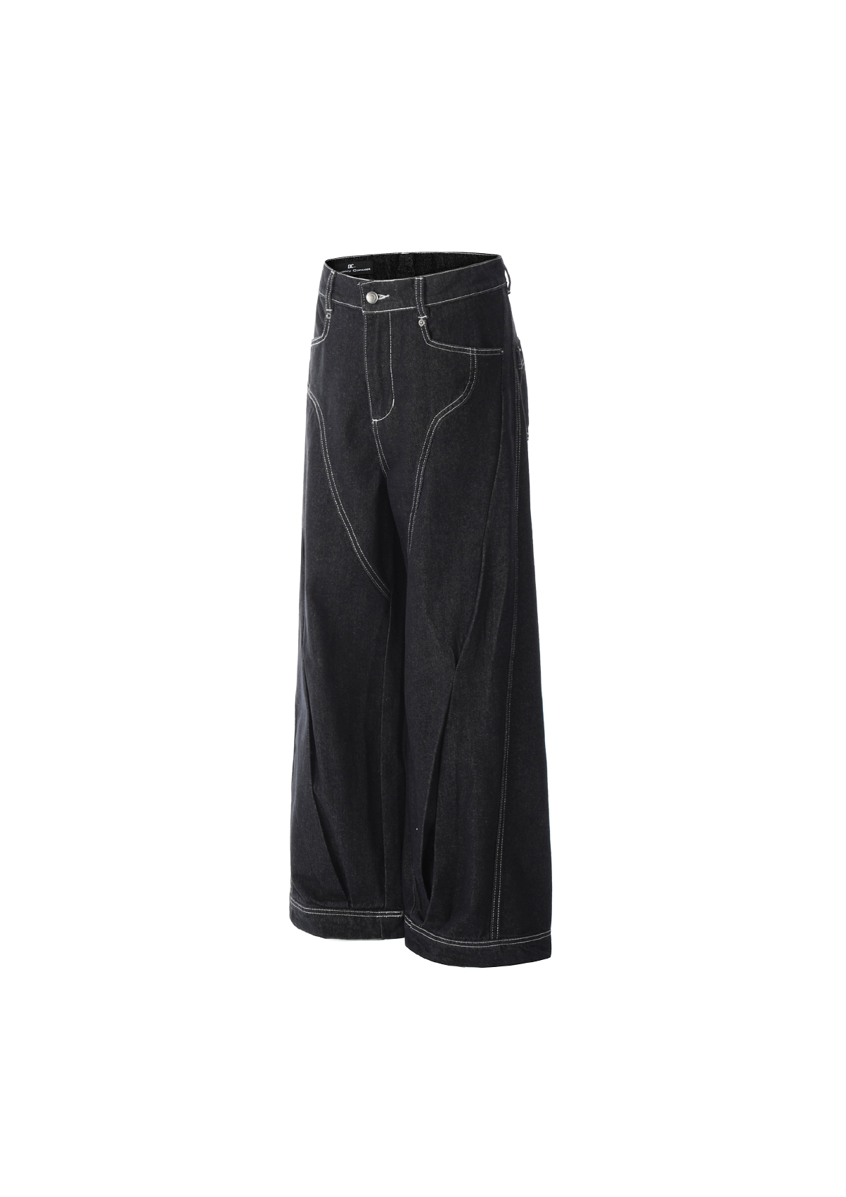 - SIMPLEACTION - 美式cleanfit結構線型丹寧褲