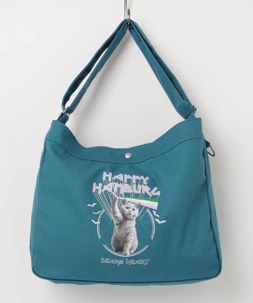 BEAMS HEART / Happy Cat Canvas Bag